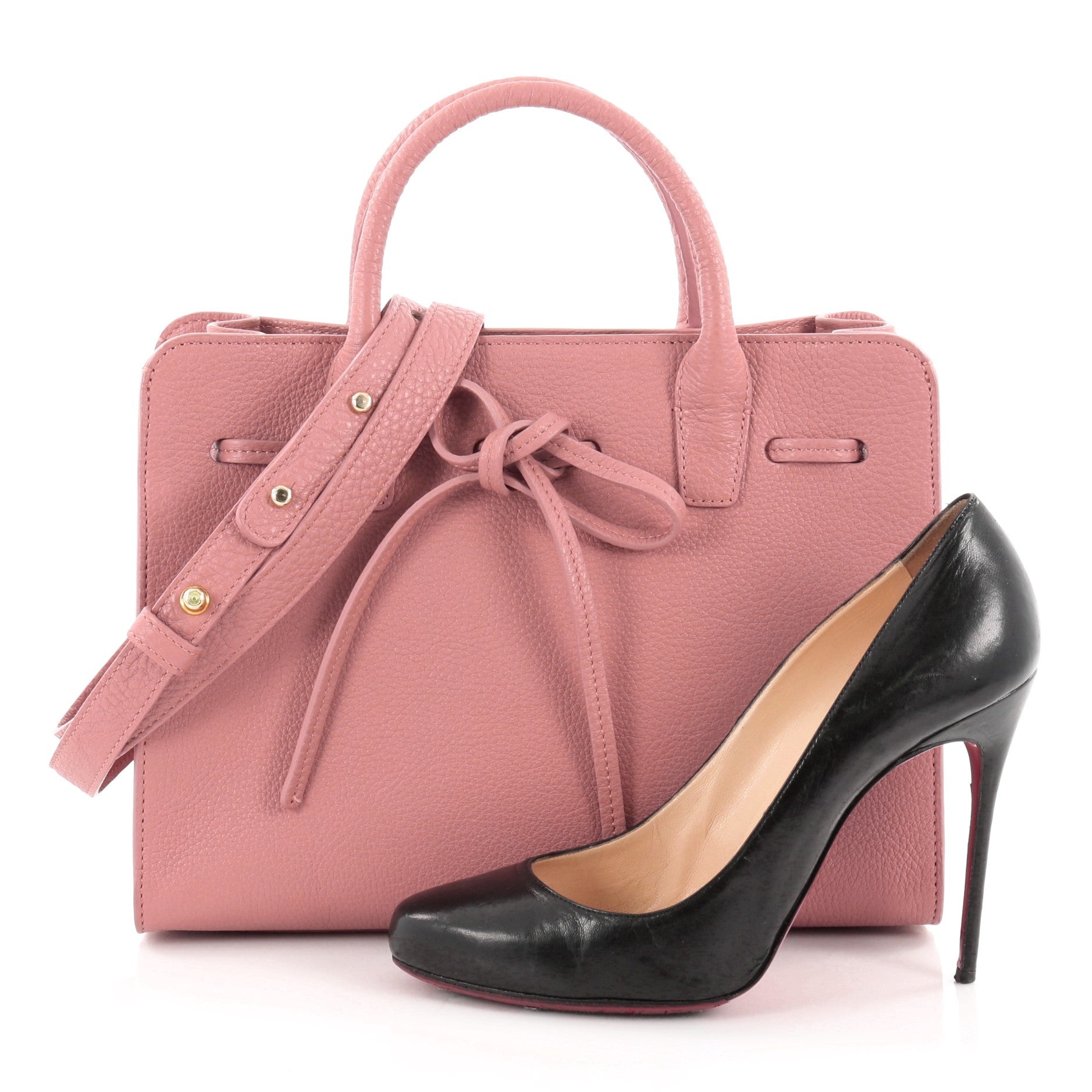 Sun Tote Leather Mini