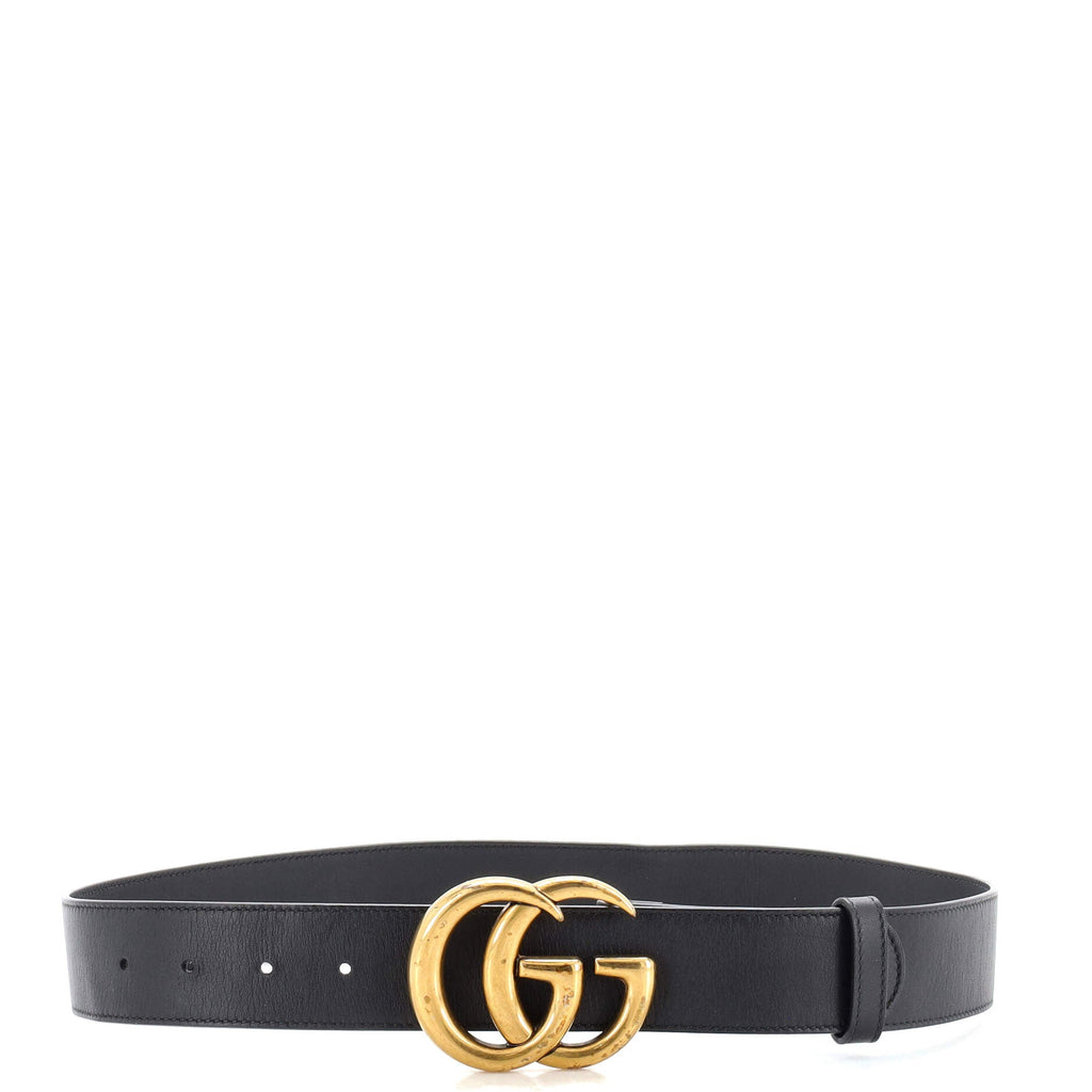 GG Marmont Belt Leather Wide 80
