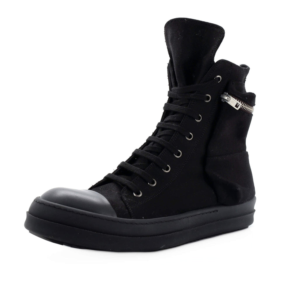 Men's DRKSHDW Cargo Ramones High-Top Sneakers Canvas