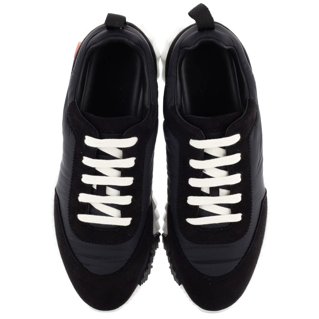 Women's Bouncing Sneakers Fabric and Suede