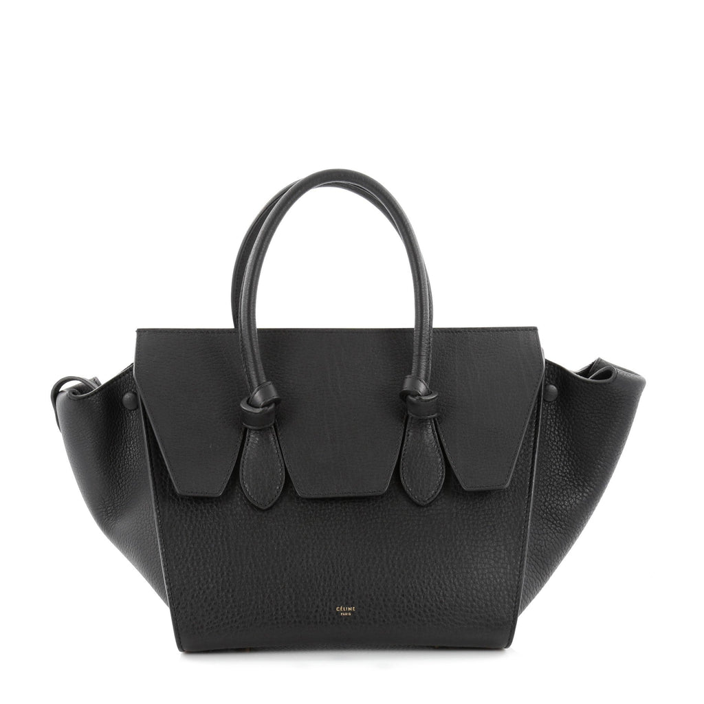 Tie Knot Tote Grainy Leather Mini