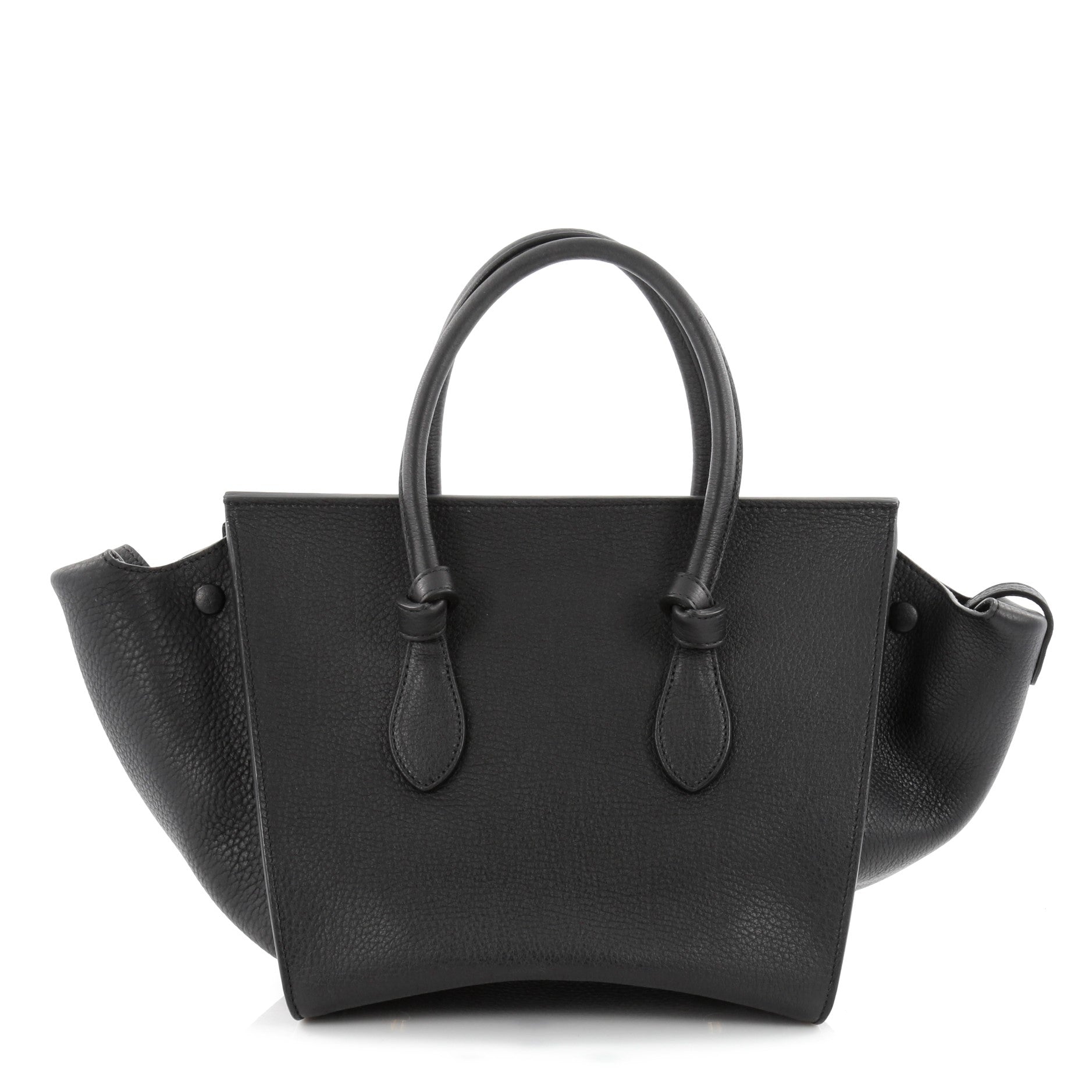 Tie Knot Tote Grainy Leather Mini