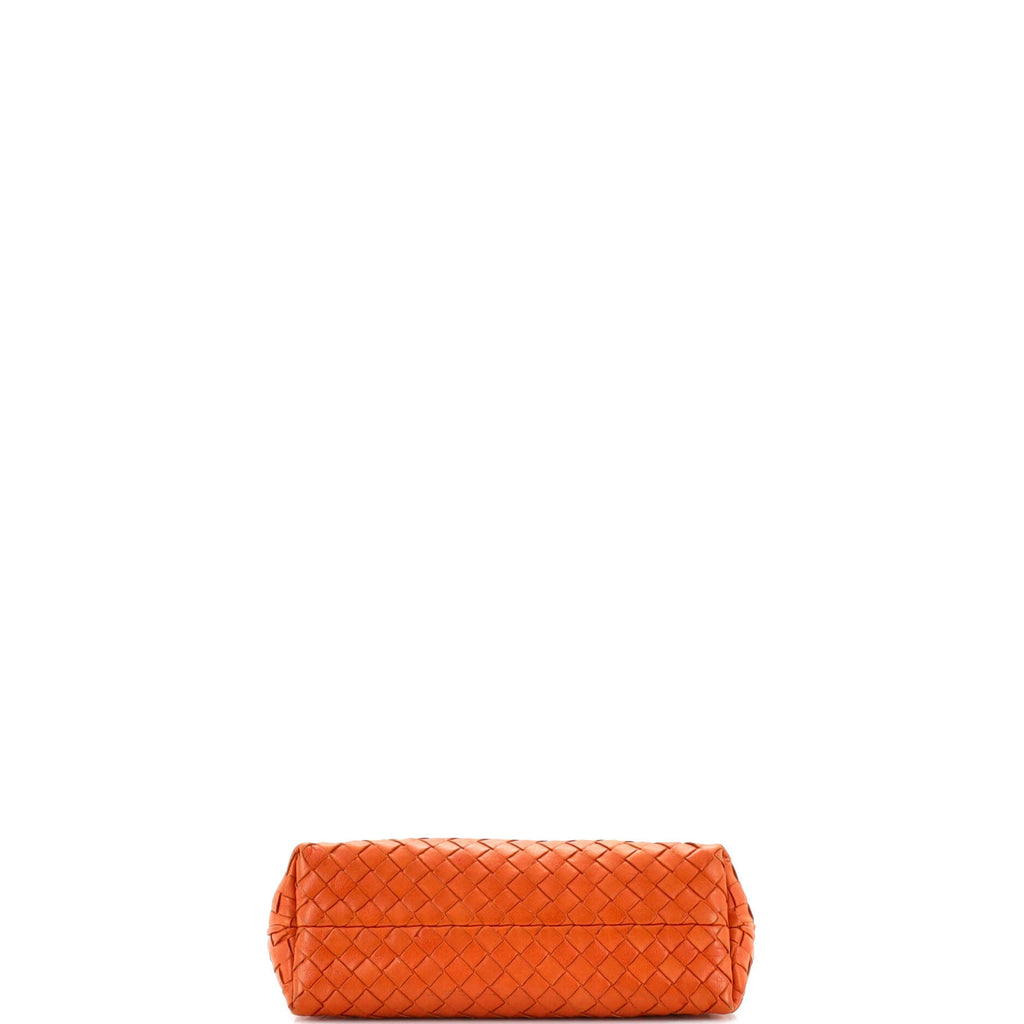Pochette Shoulder Bag Intrecciato Leather Mini