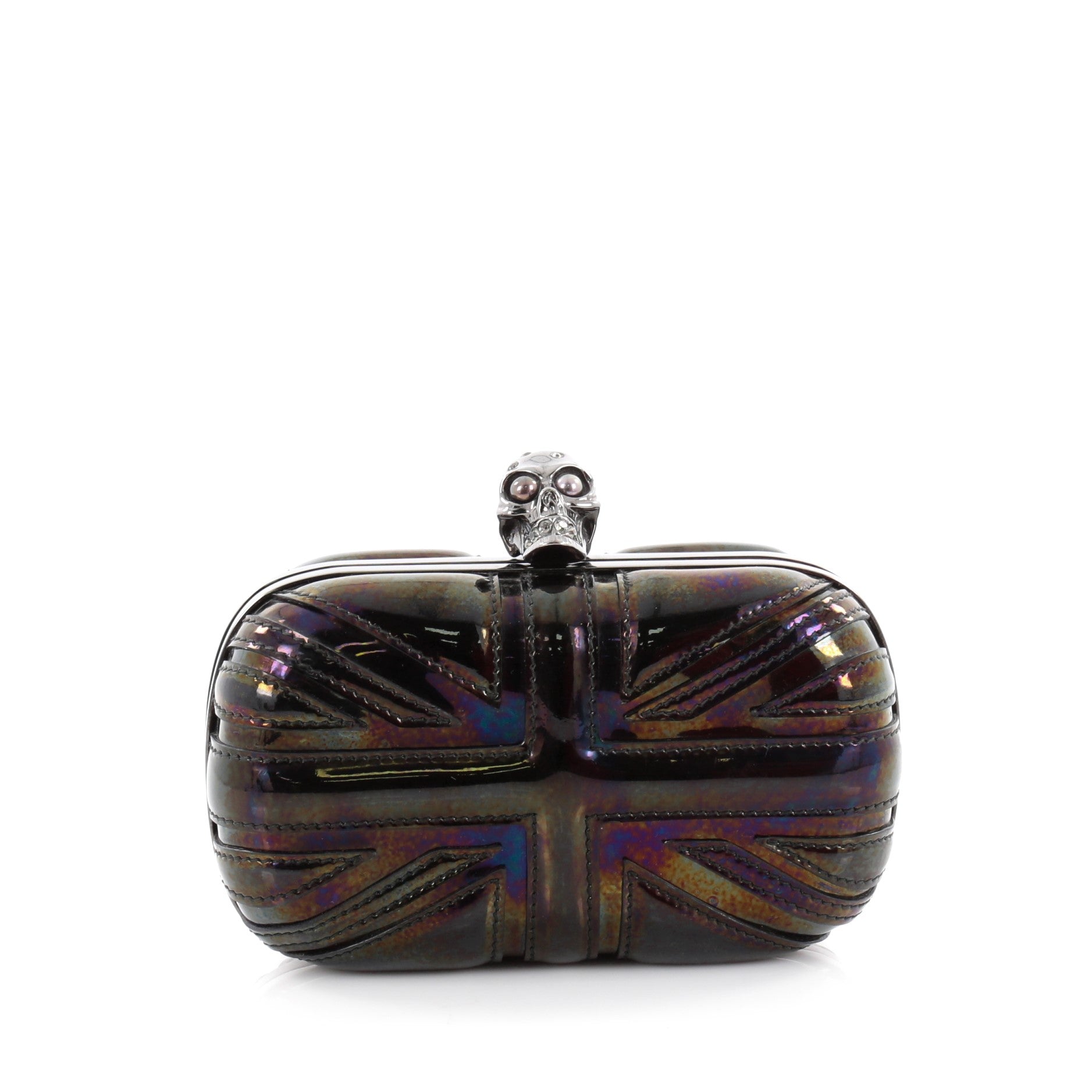 Britannia Skull Box Clutch Patent Small
