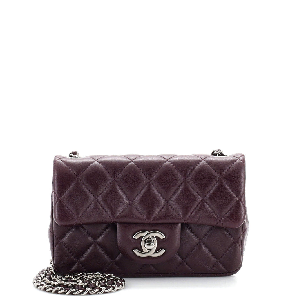 Classic Single Flap Bag Quilted Lambskin Extra Mini