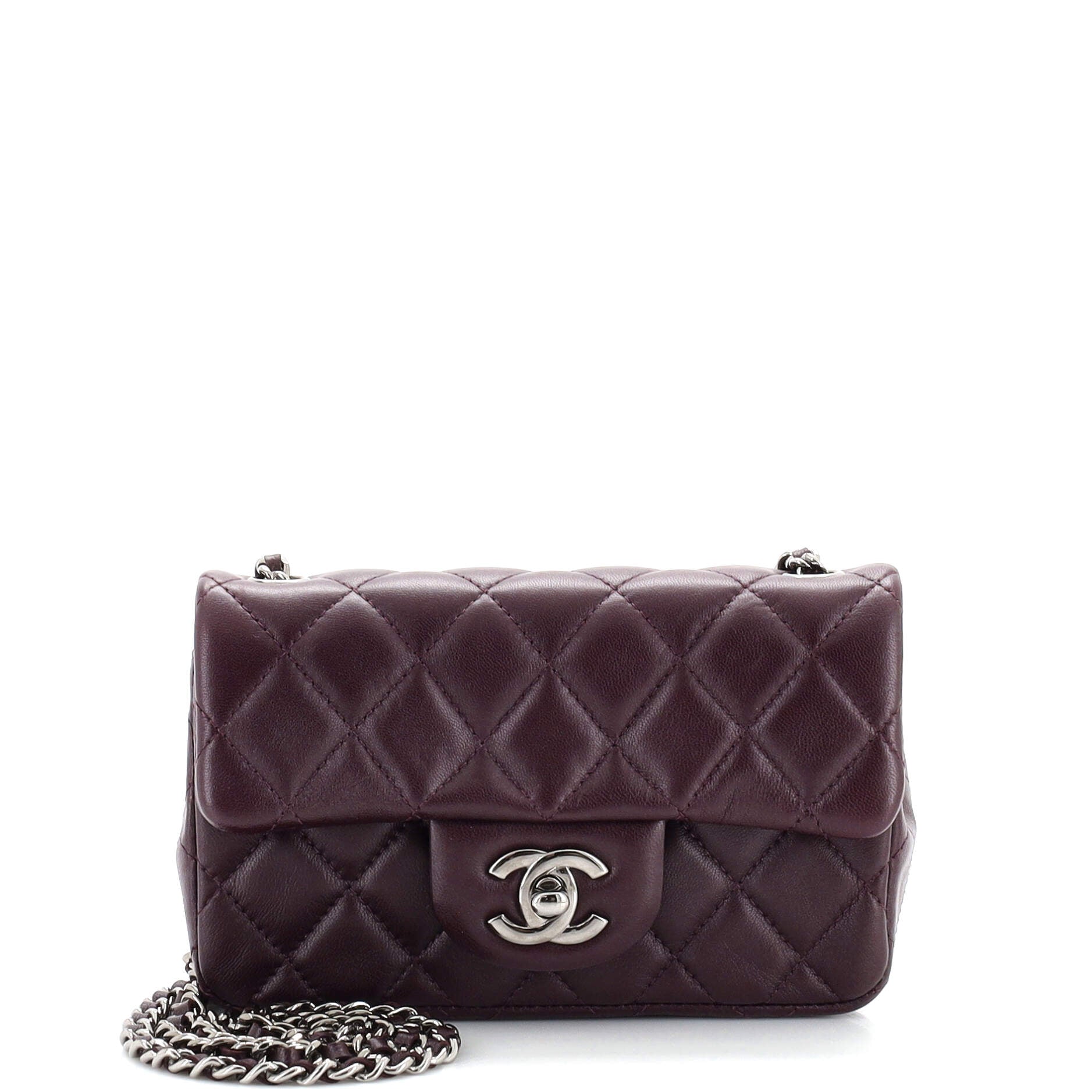 Classic Single Flap Bag Quilted Lambskin Extra Mini