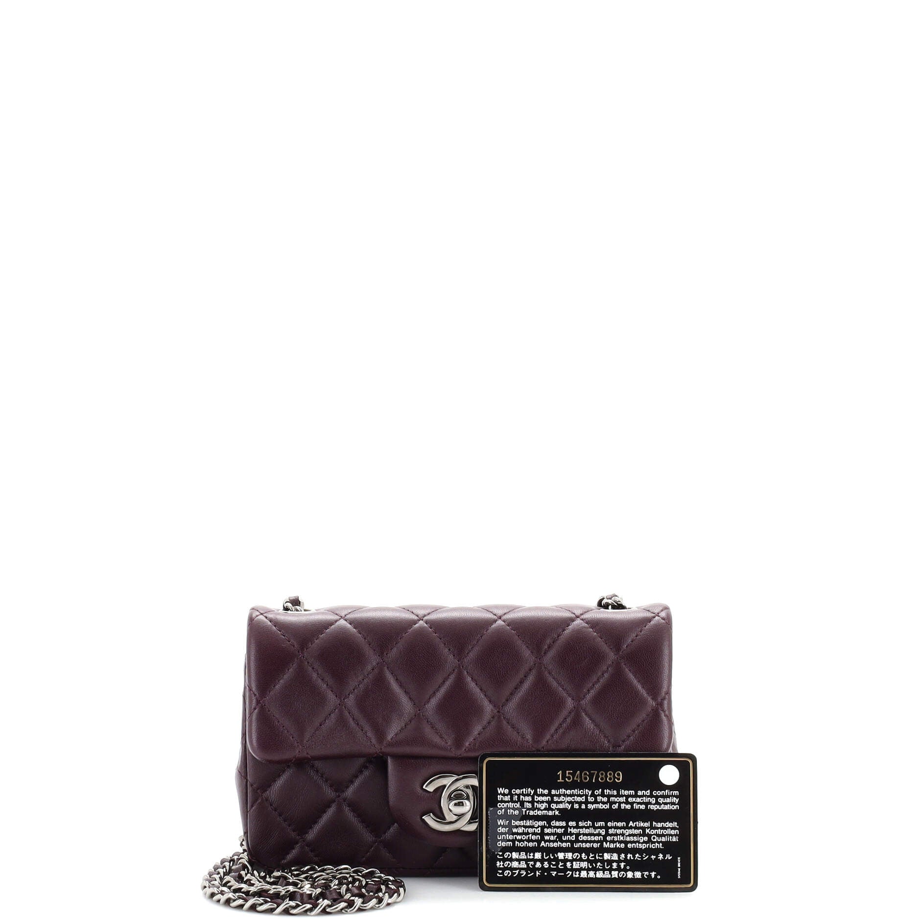Classic Single Flap Bag Quilted Lambskin Extra Mini