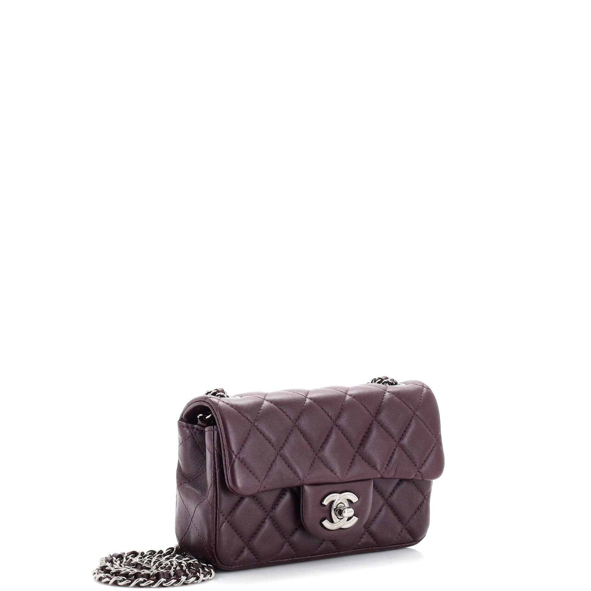 Classic Single Flap Bag Quilted Lambskin Extra Mini