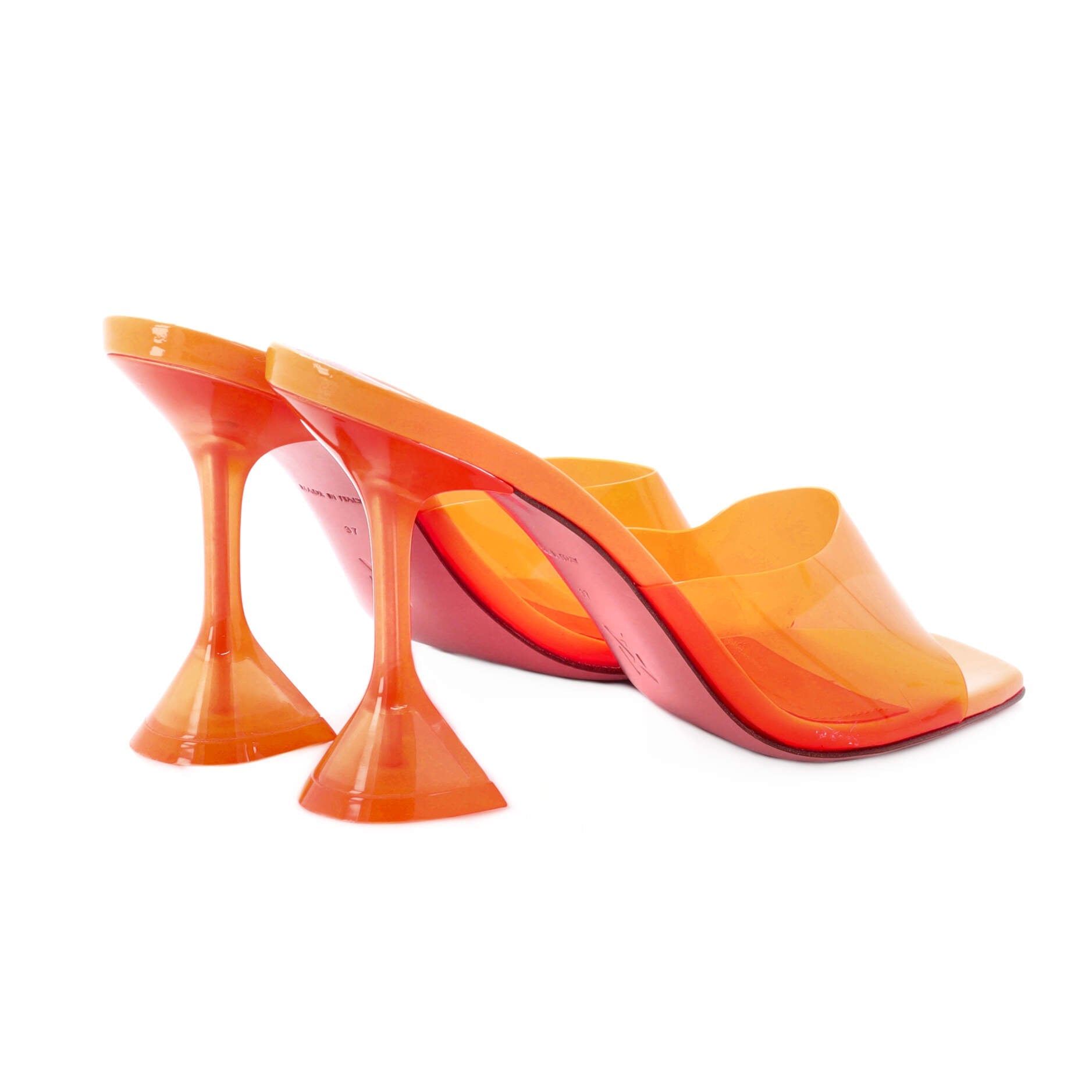 Women's Lupita Heeled Mules PVC 95