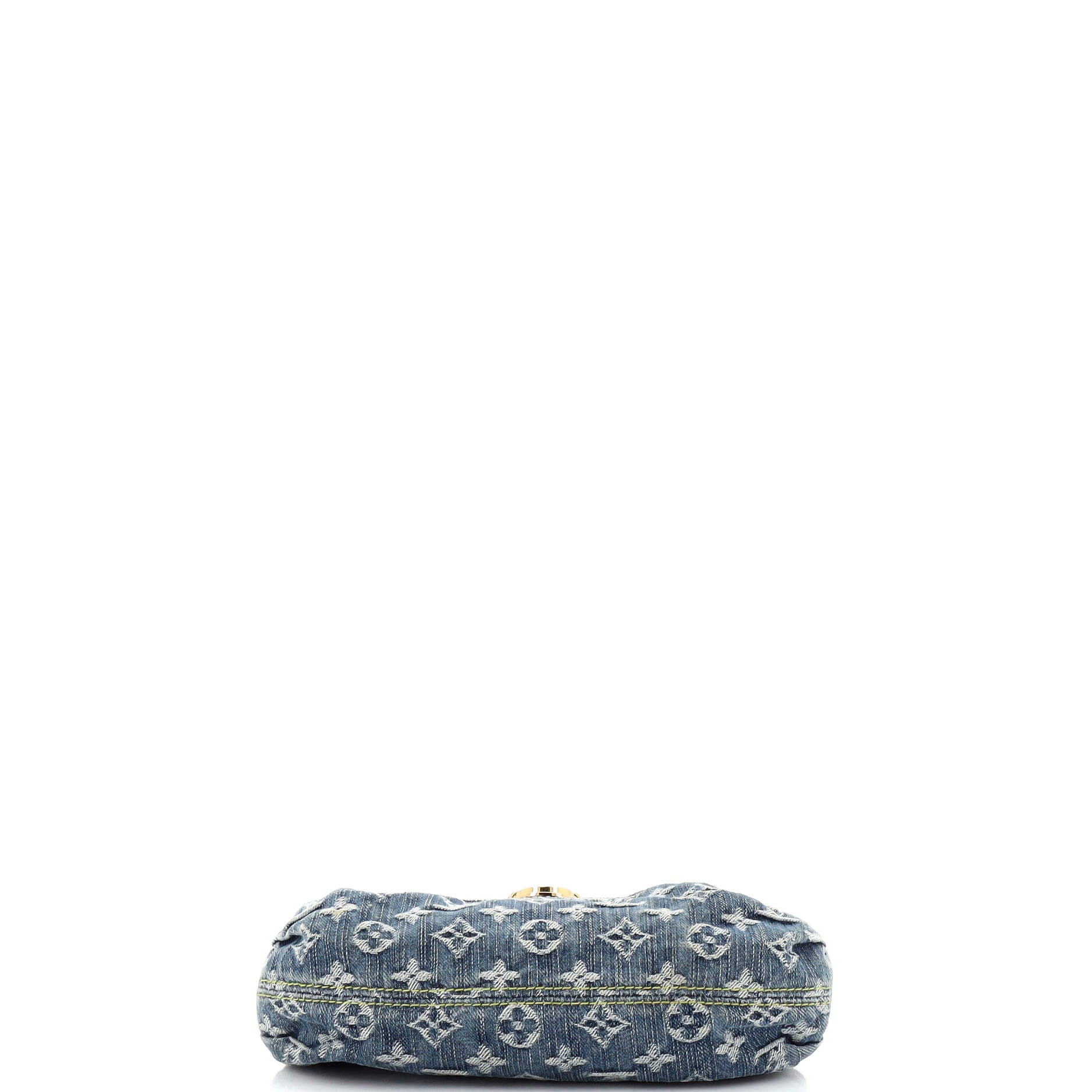 Pleaty Handbag Denim Mini
