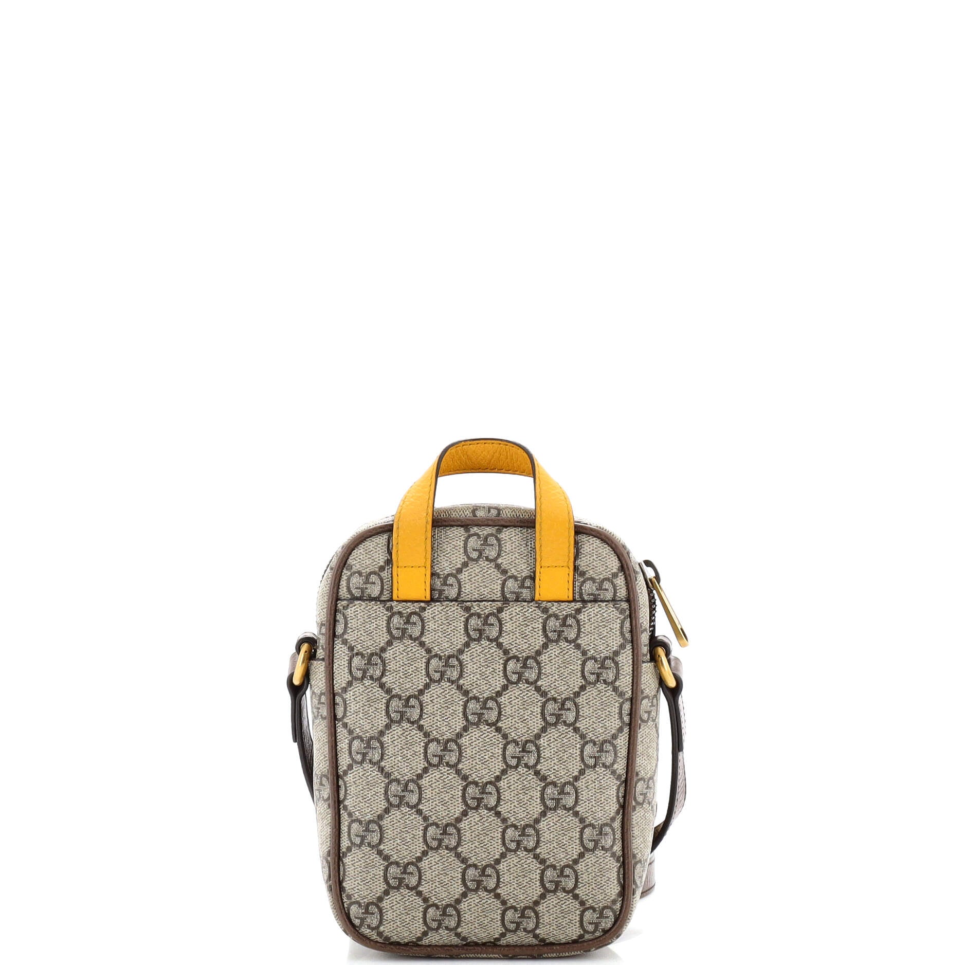 Neo Vintage Top Handle Crossbody Bag GG Coated Canvas Mini