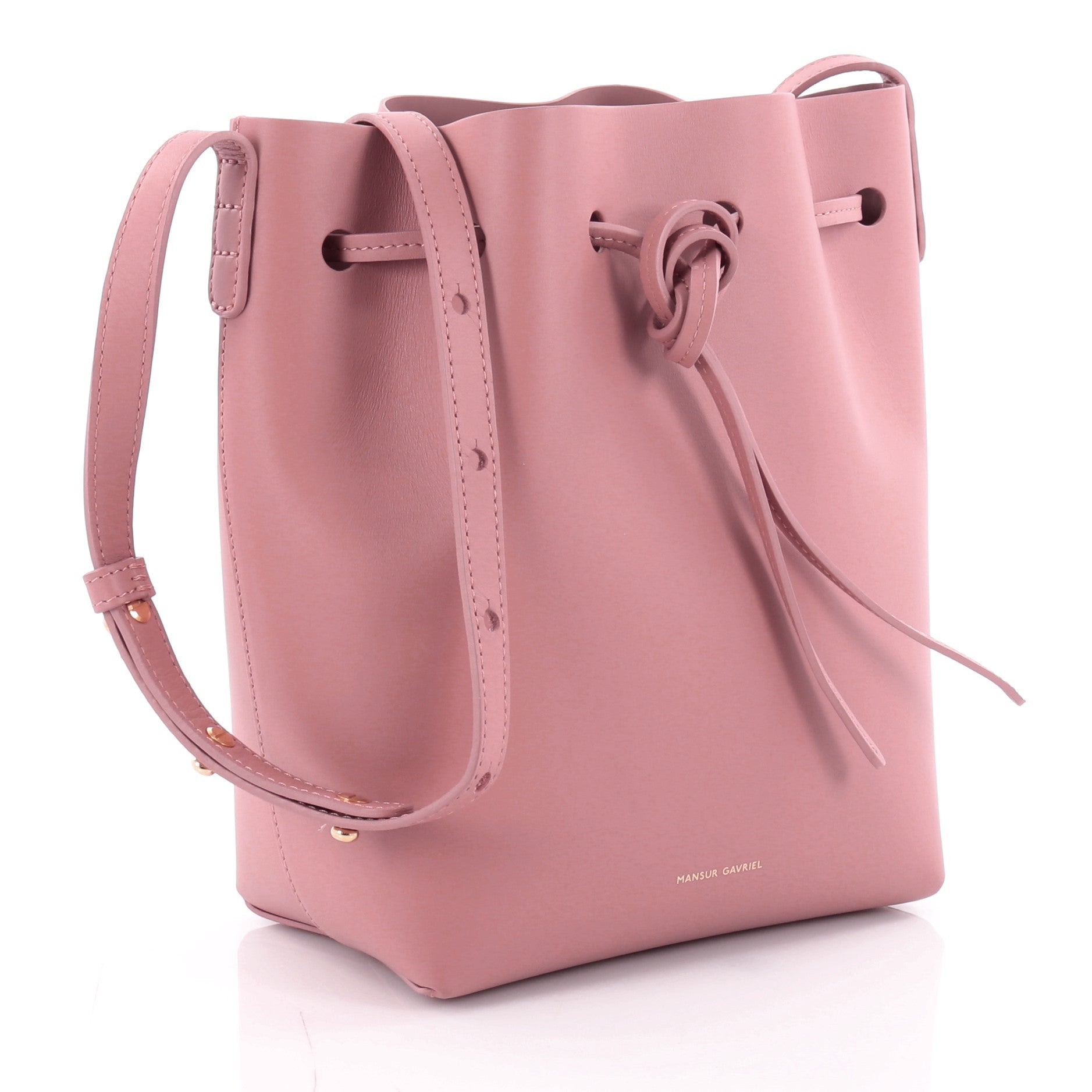Bucket Bag Leather Mini