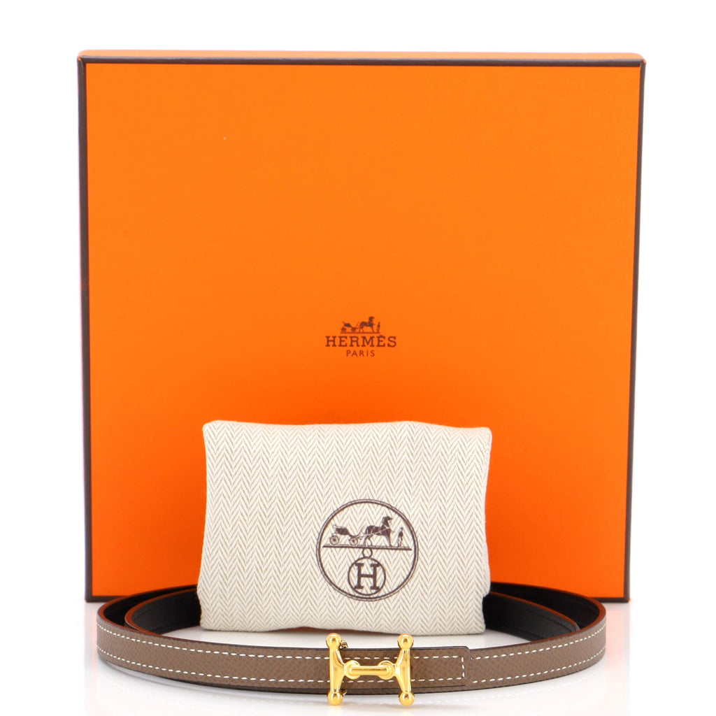 Mors H Reversible Belt Leather Thin 75
