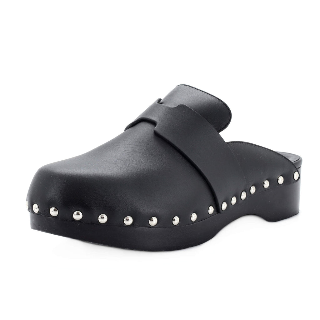 Women's Calya Clog Mules Leather