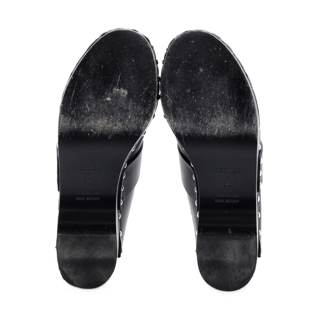 Women's Calya Clog Mules Leather