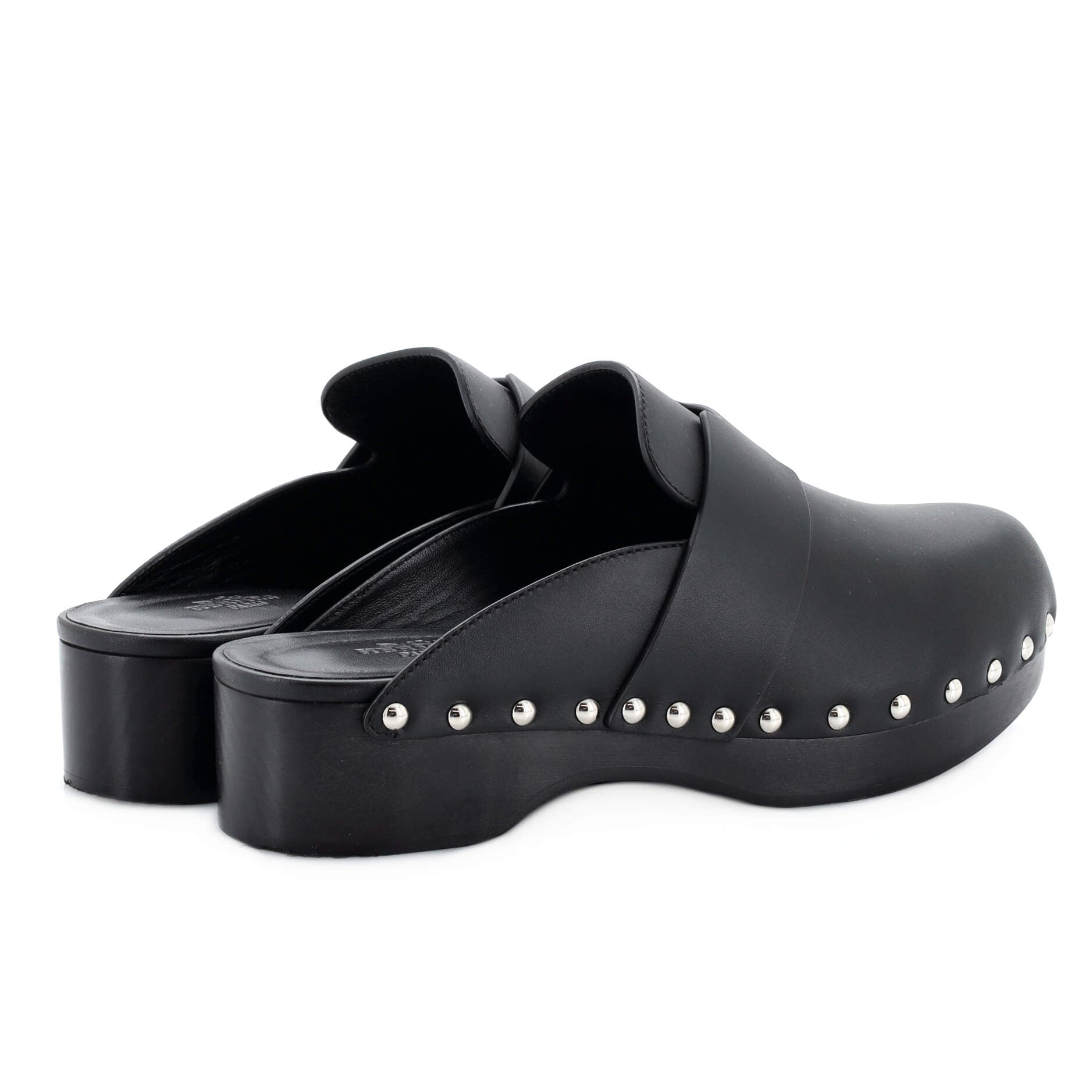Women's Calya Clog Mules Leather