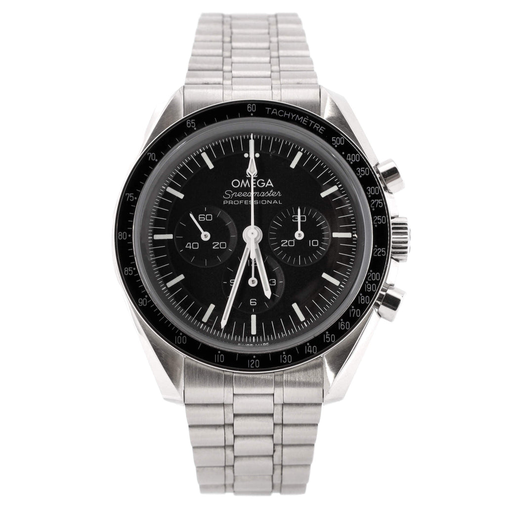 Speedmaster Professional Moonwatch Co‑Axial Chronograph Manual Watch Stainless Steel 42