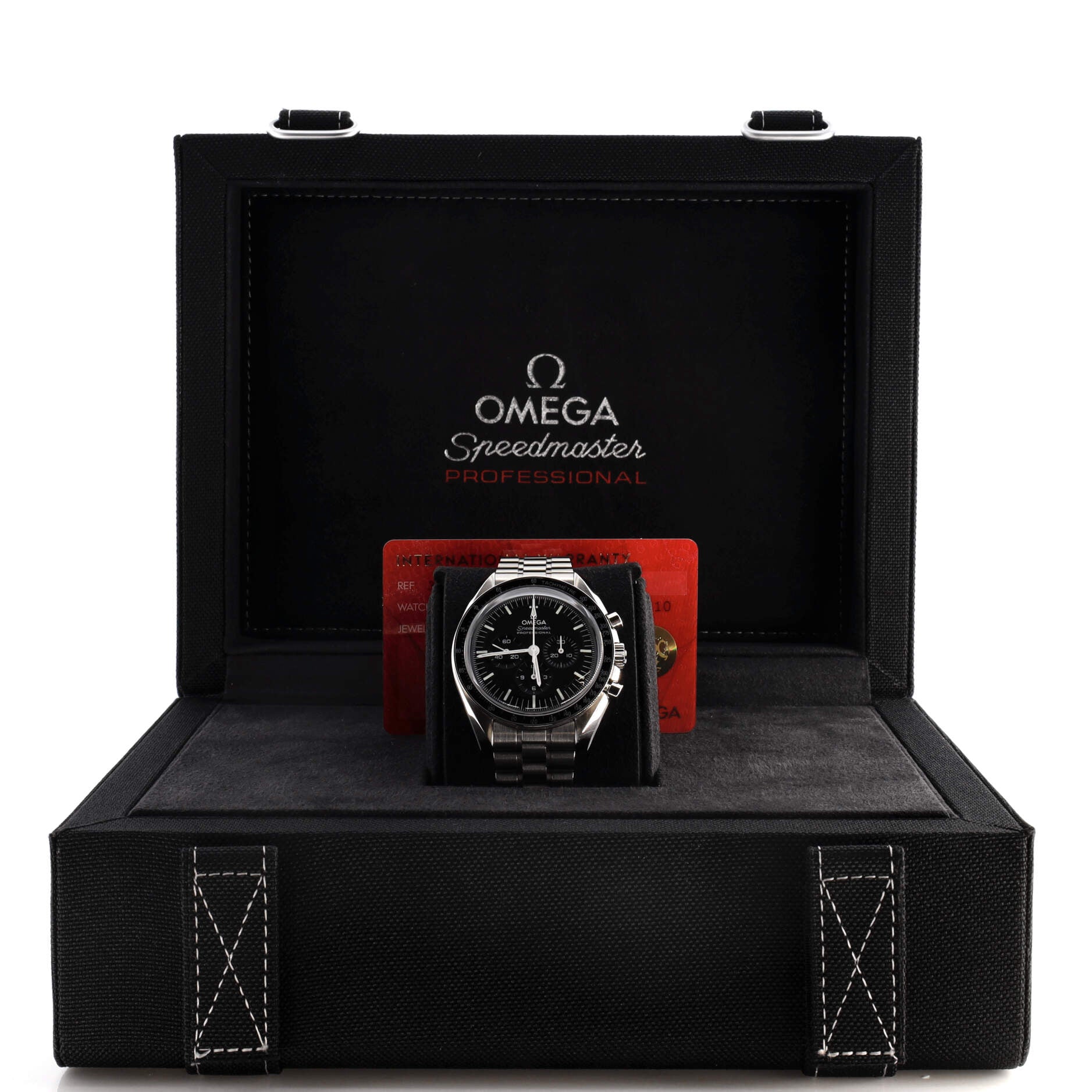 Speedmaster Professional Moonwatch Co‑Axial Chronograph Manual Watch Stainless Steel 42
