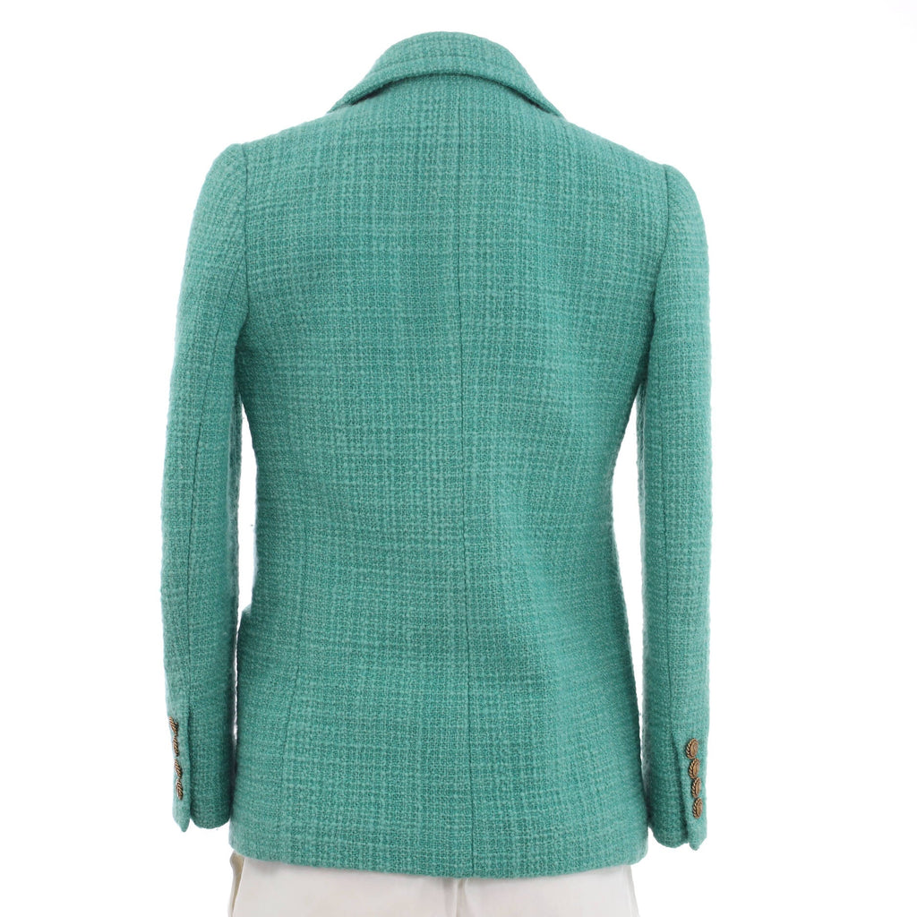 Women's Button-Up Jacket Tweed