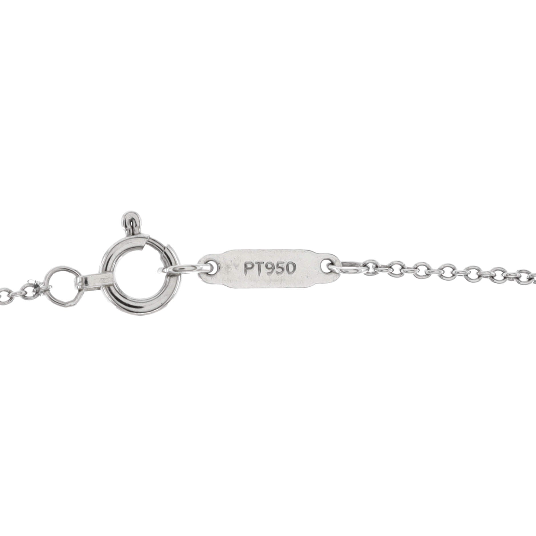 Sentimental Heart Pendant Necklace Platinum with Diamonds and Pink Sapphires Mini