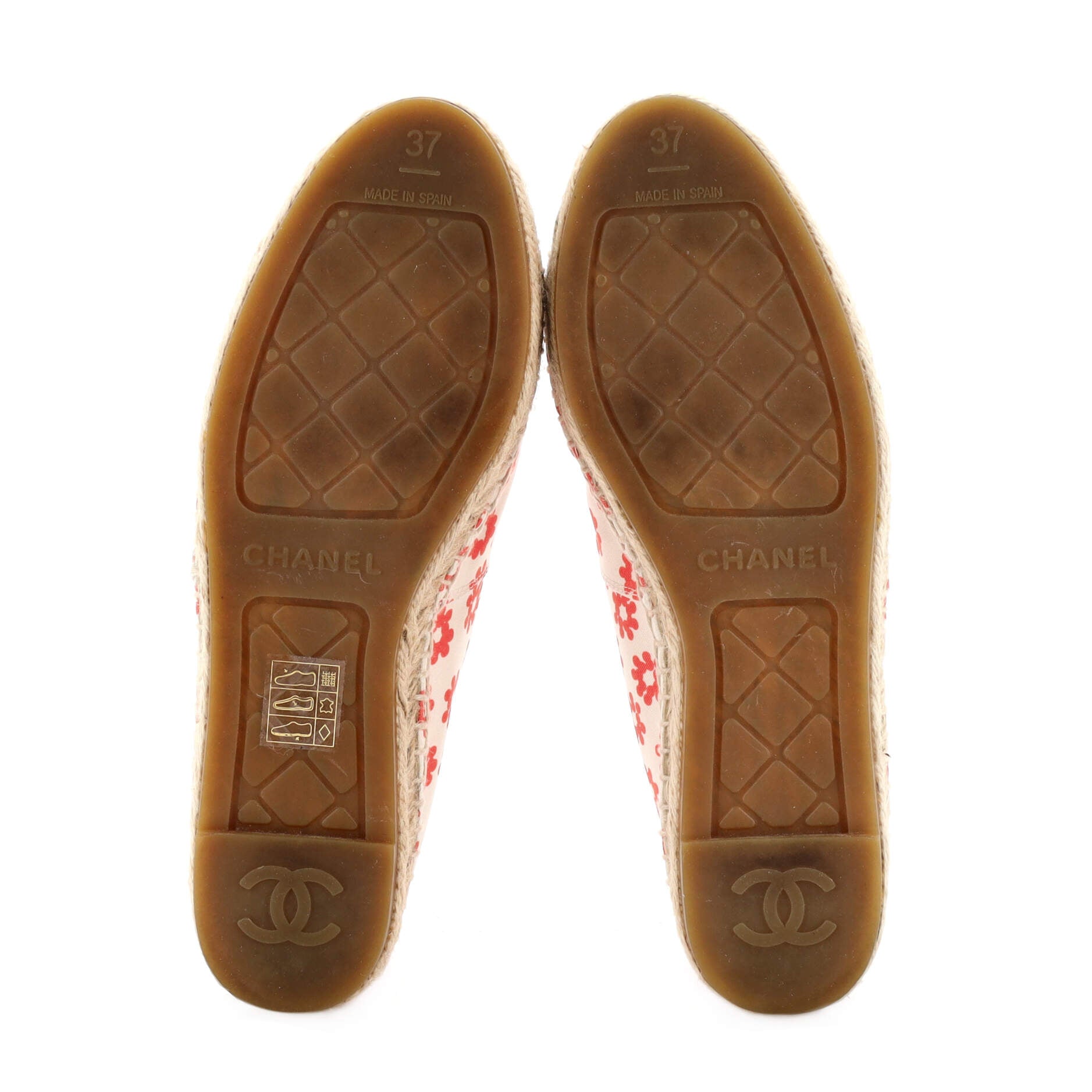 Women's Cap Toe Espadrilles Printed Canvas