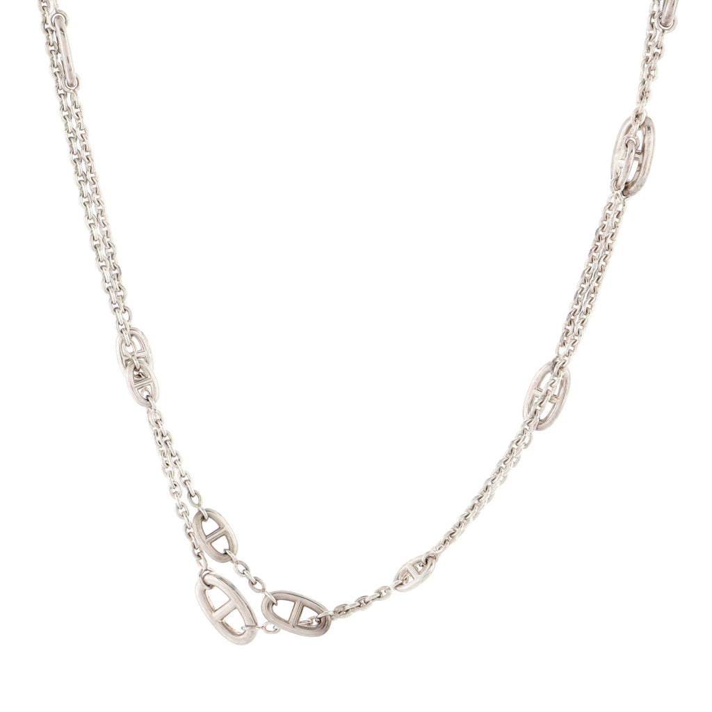 Farandole Long Necklace Sterling Silver 160