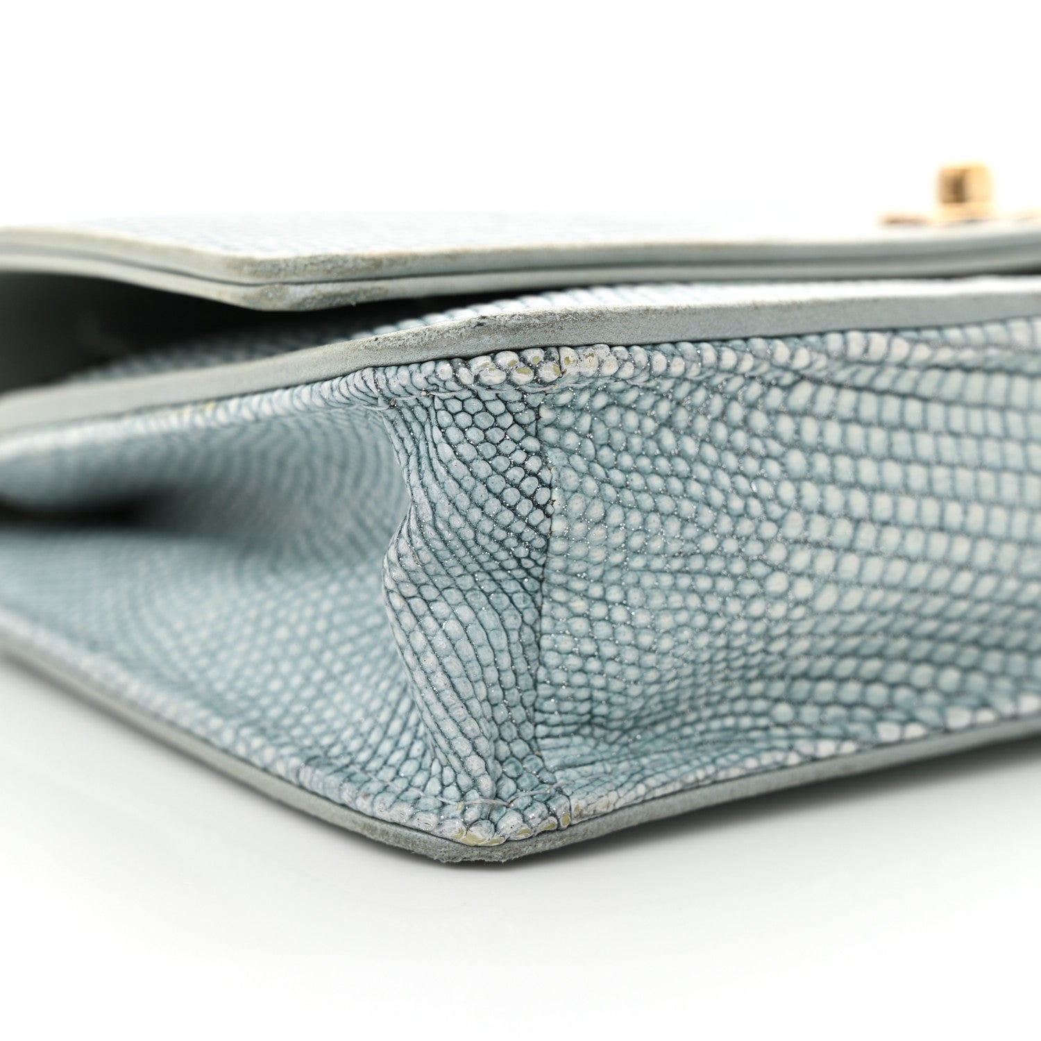 Lizard Wallet on Chain WOC Light Grey