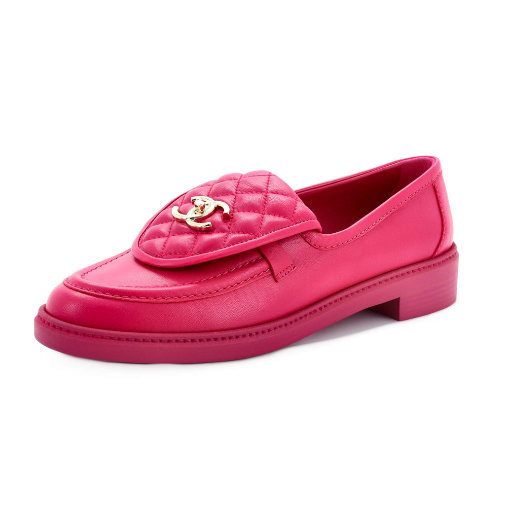 Women's CC Loafers Quilted Leather