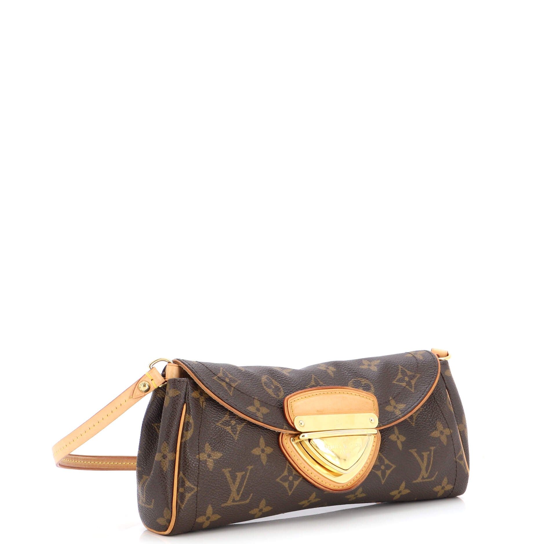 Beverly Clutch Monogram Canvas