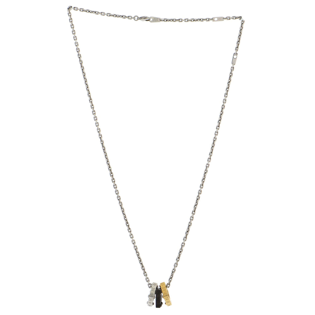 Monogram Bold Necklace Metal