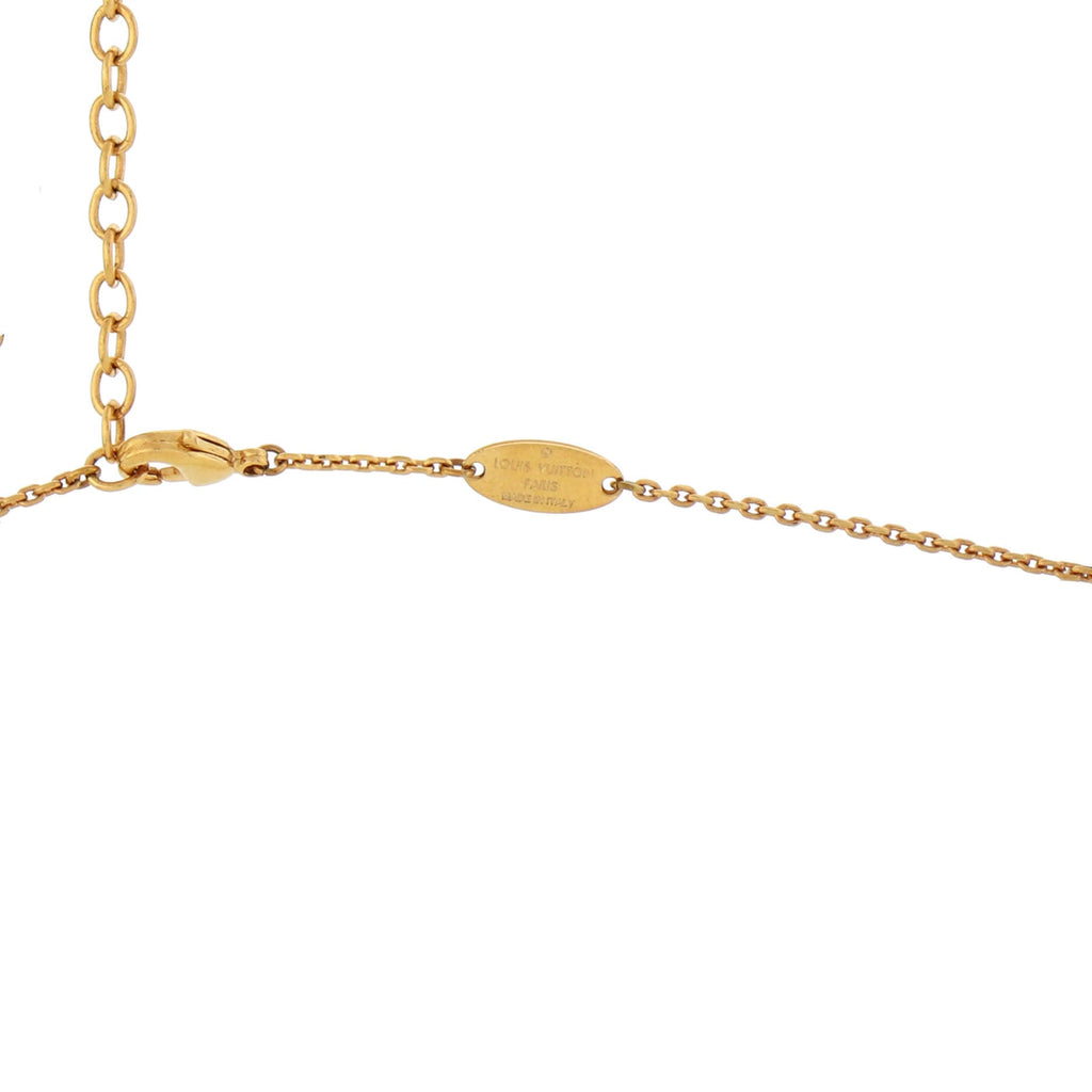 Collier Angel Love Necklace Metal with Faux Pearl