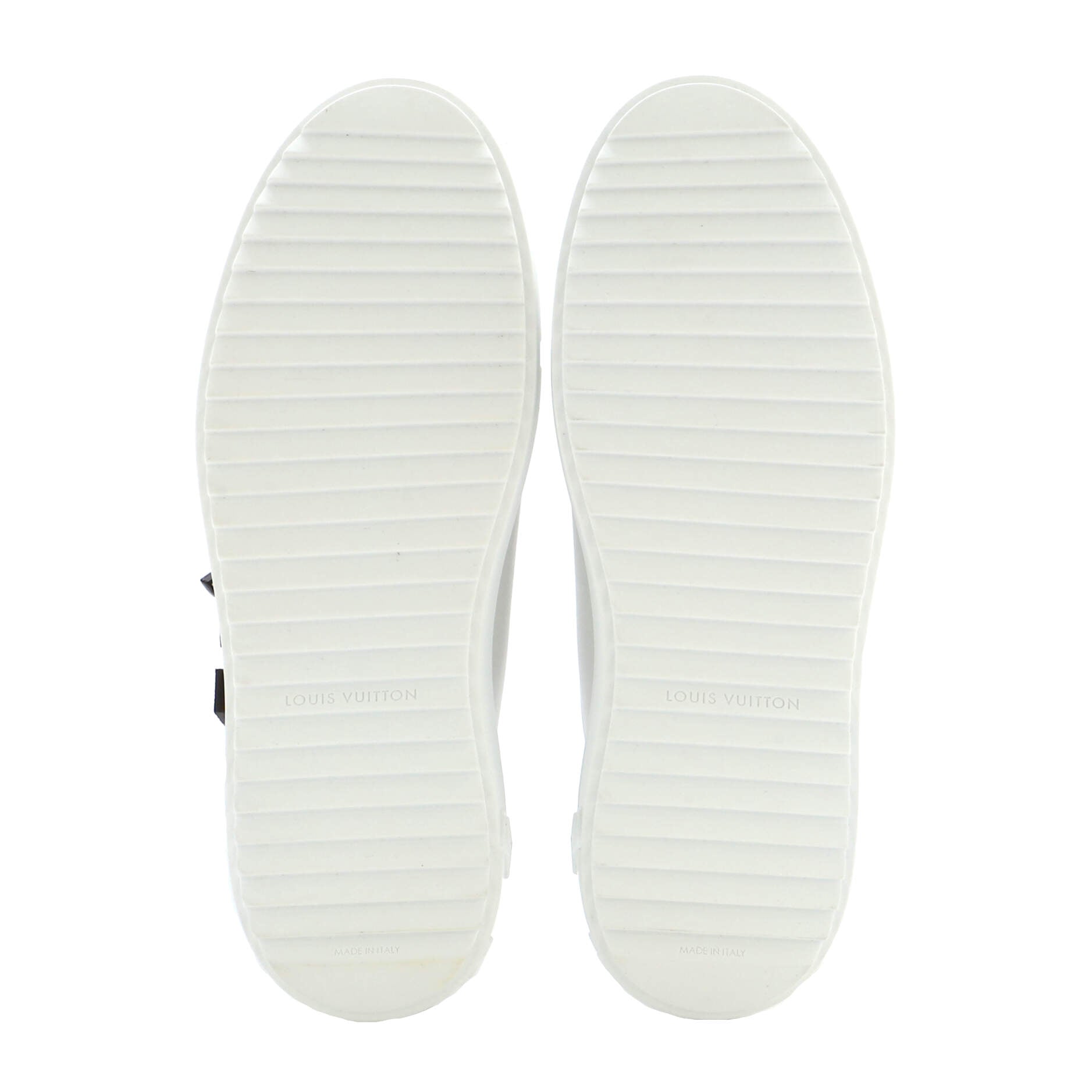 Women's Time Out Sneakers Monogram Embossed Leather with Monogram Canvas