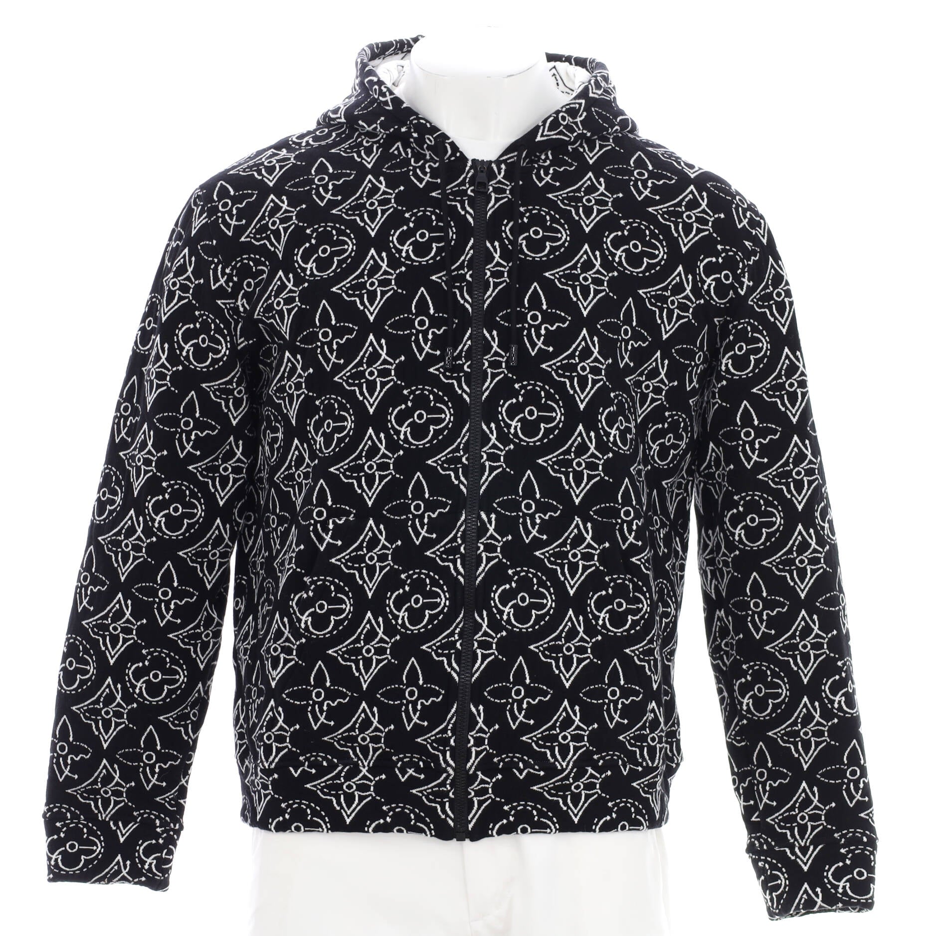 x NBA Men's Strategic Flower Hoodie Quilted Cotton Blend