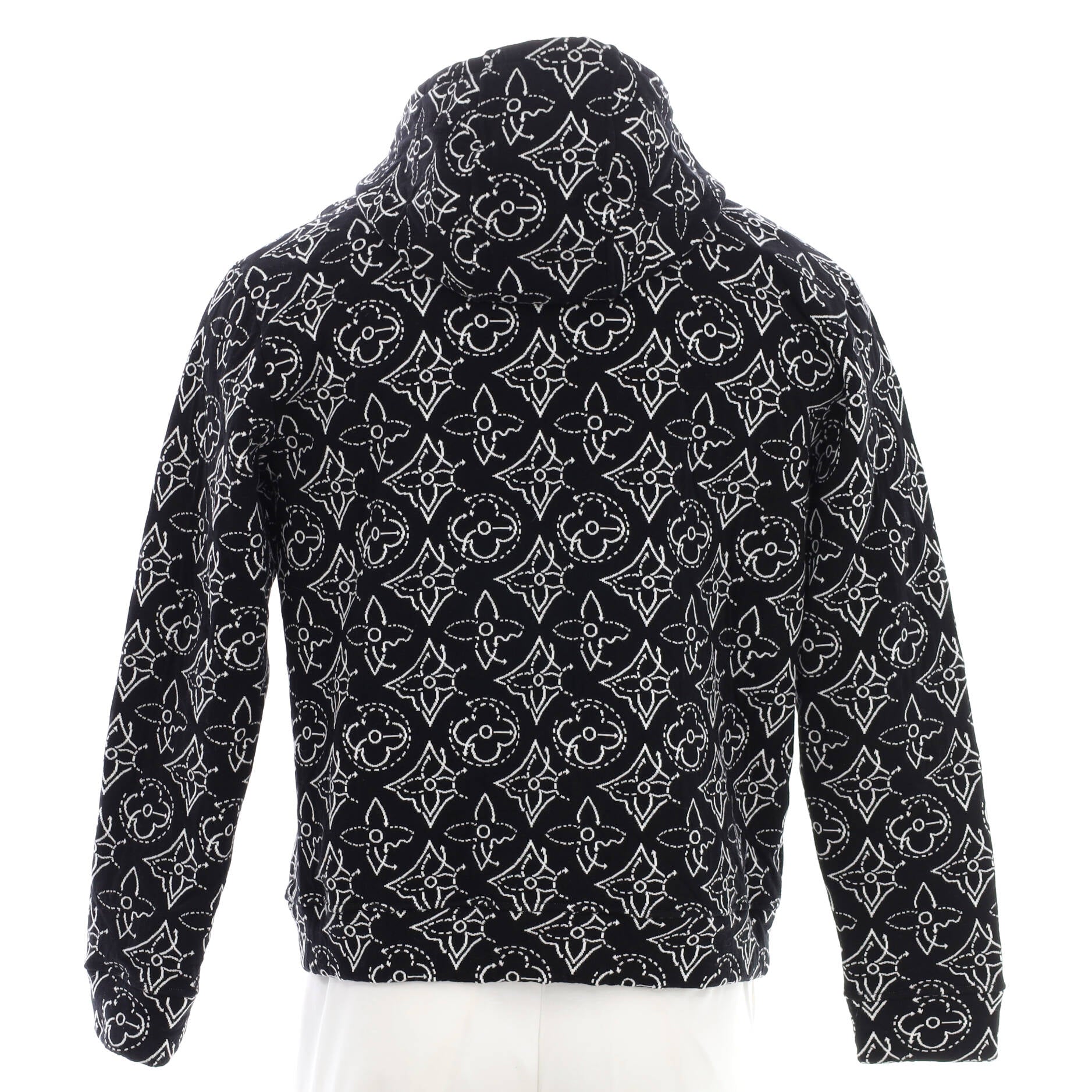 x NBA Men's Strategic Flower Hoodie Quilted Cotton Blend