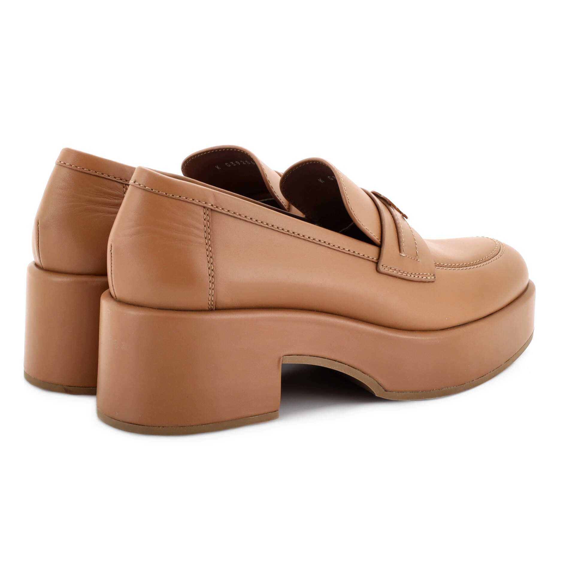 Women's CC Platform Loafers Leather