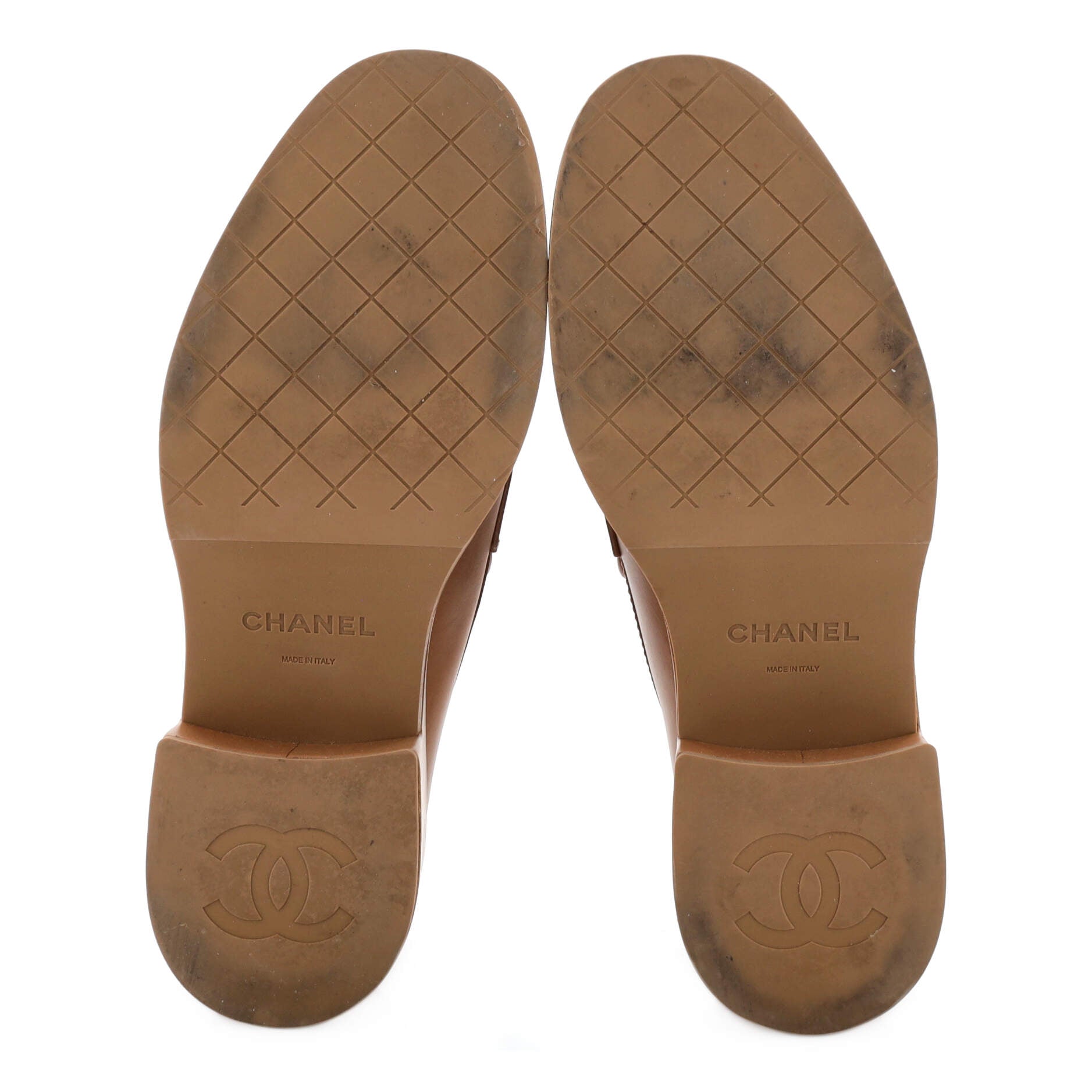 Women's CC Platform Loafers Leather