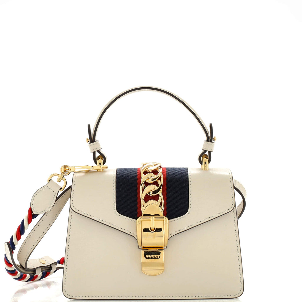 Sylvie Top Handle Bag Leather Mini
