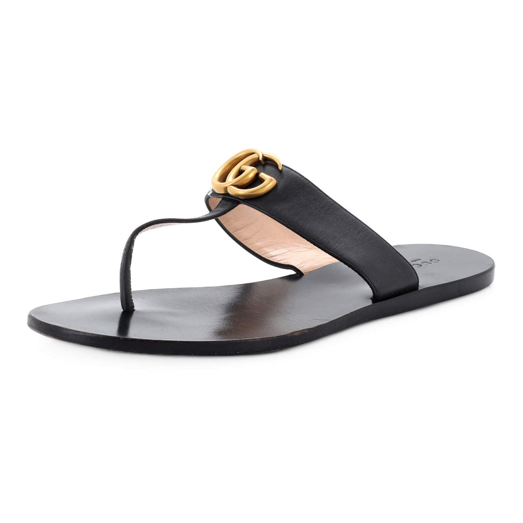 Women's GG Marmont Sandals Leather