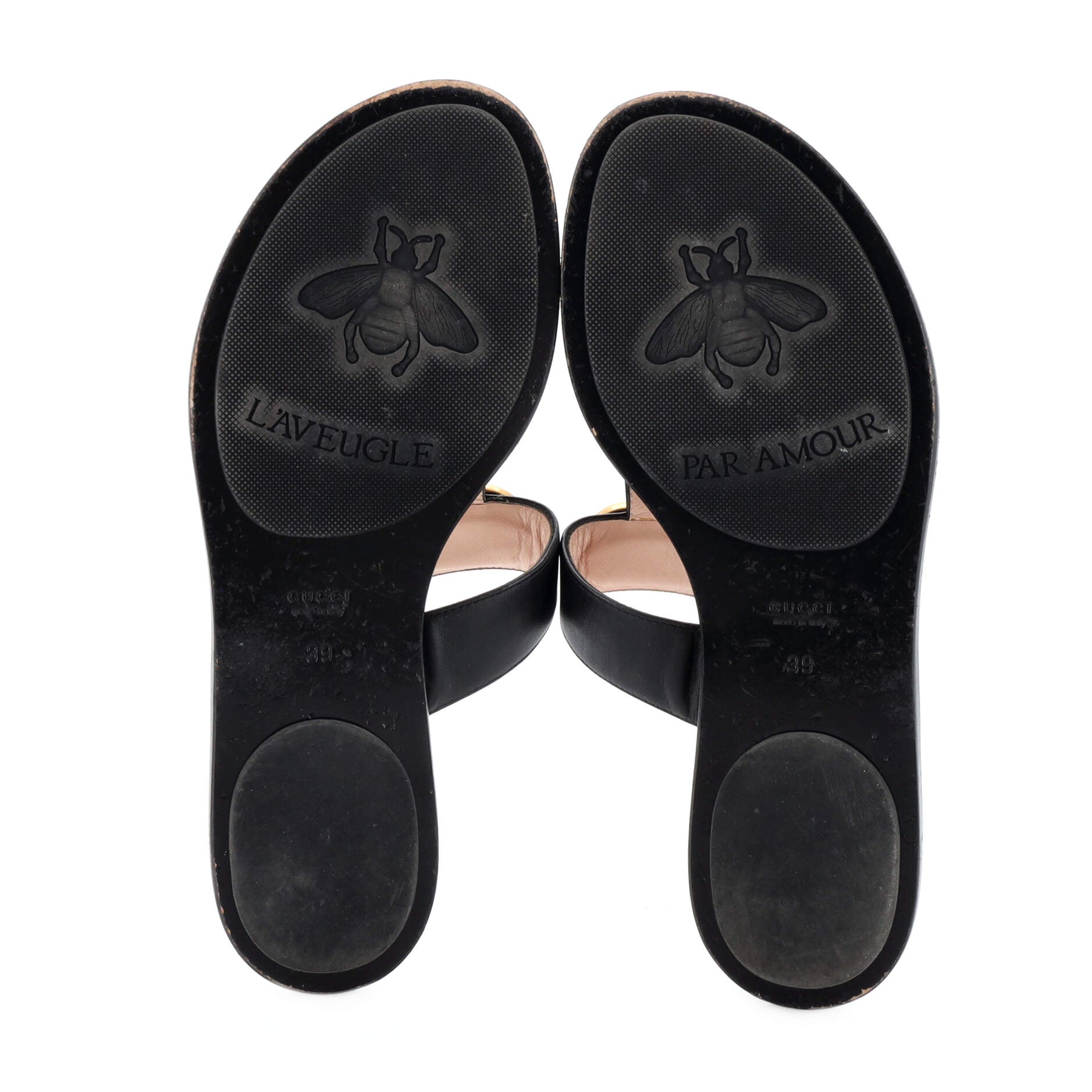 Women's GG Marmont Sandals Leather