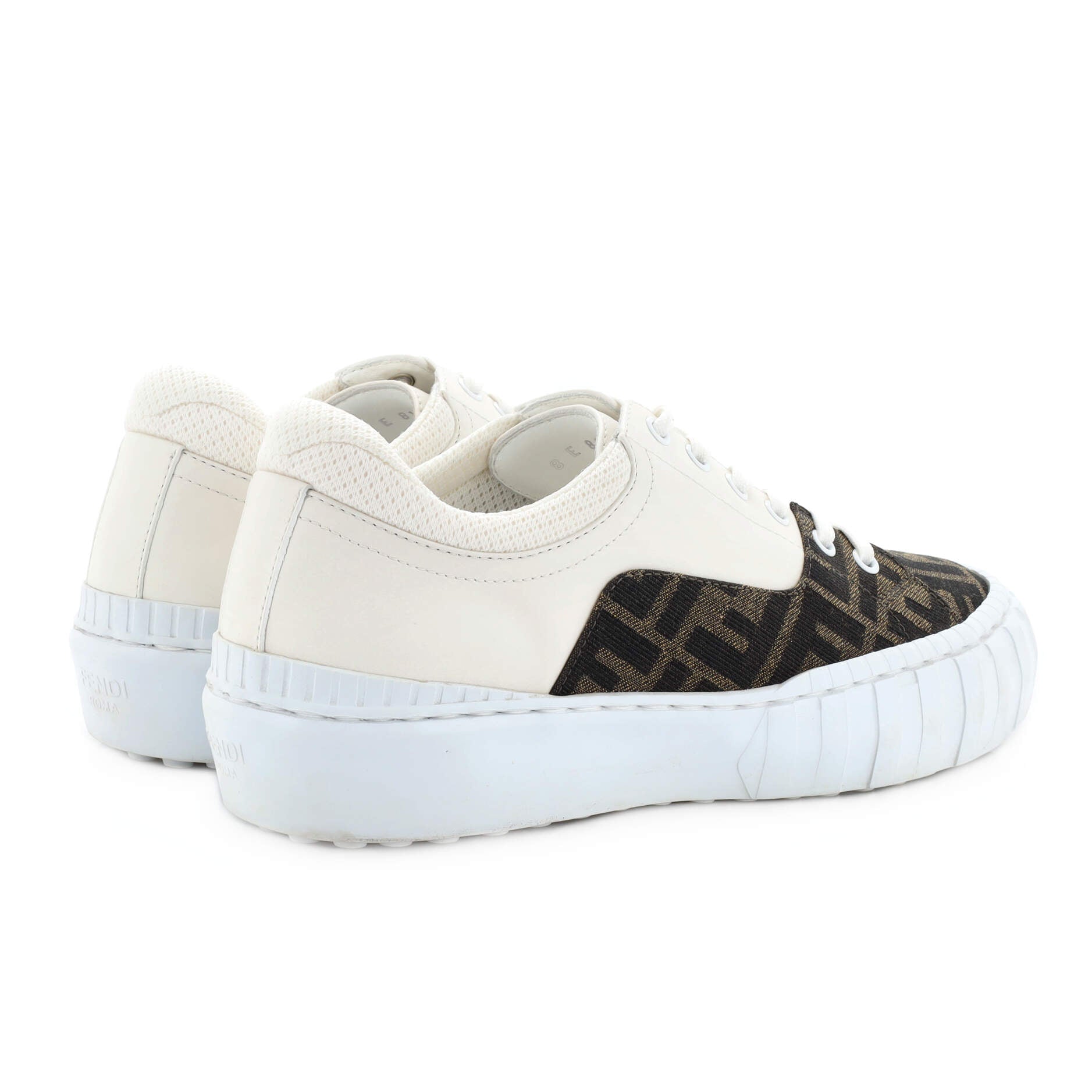 Women's Force Low-Top Sneakers Zucca Canvas and Leather