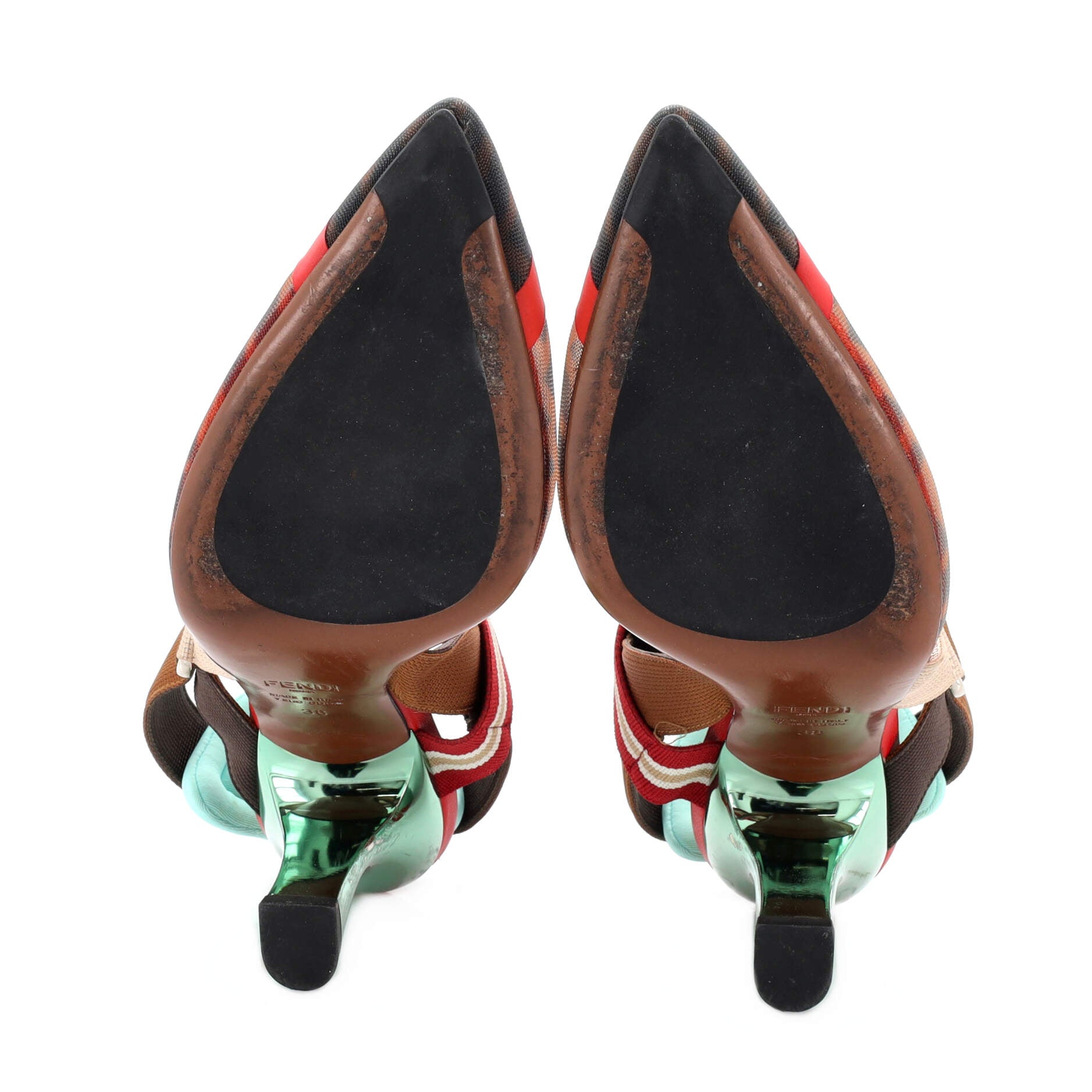 Women's Colibri Slingback Pumps Zucca Mesh