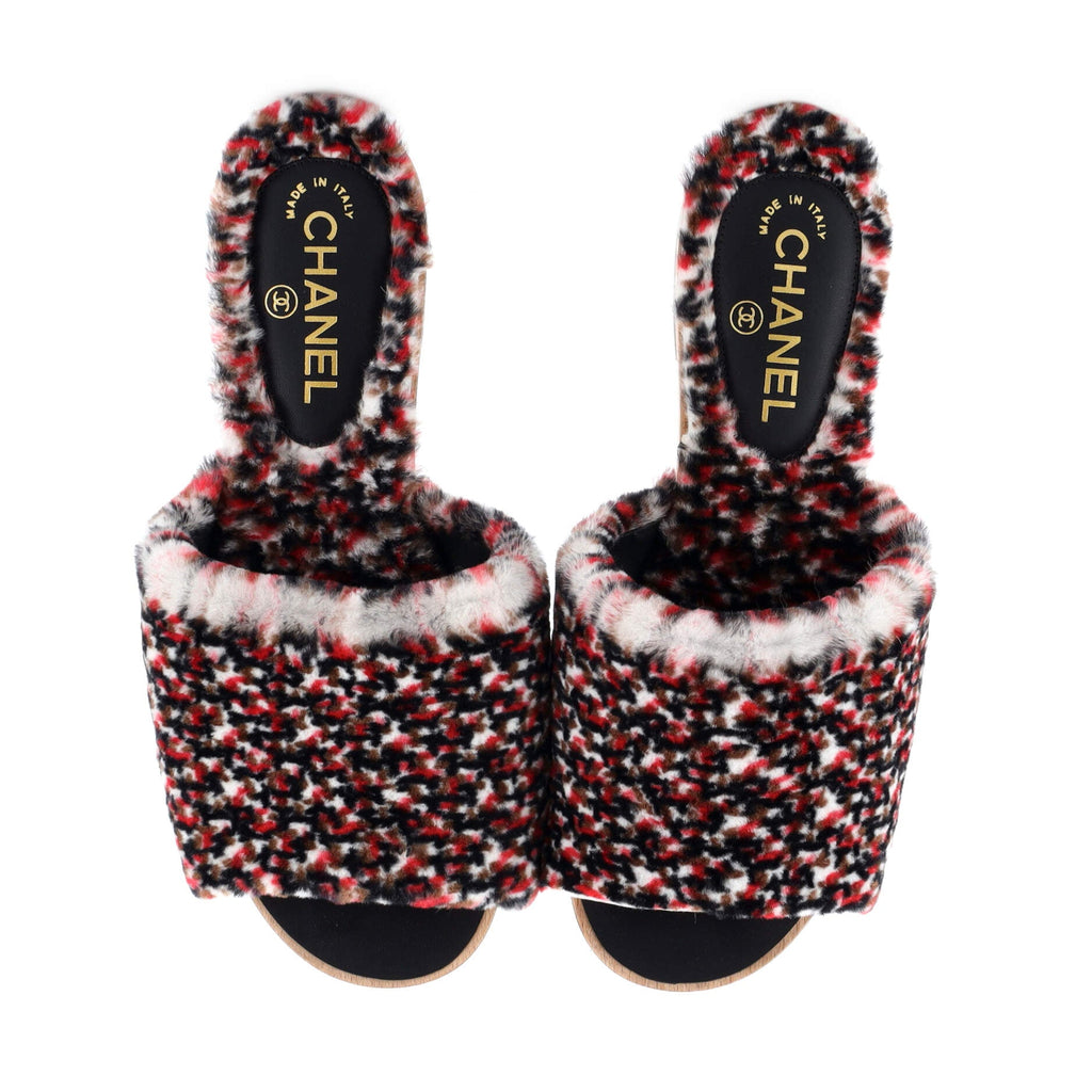 Women's Slide Sandals Fur