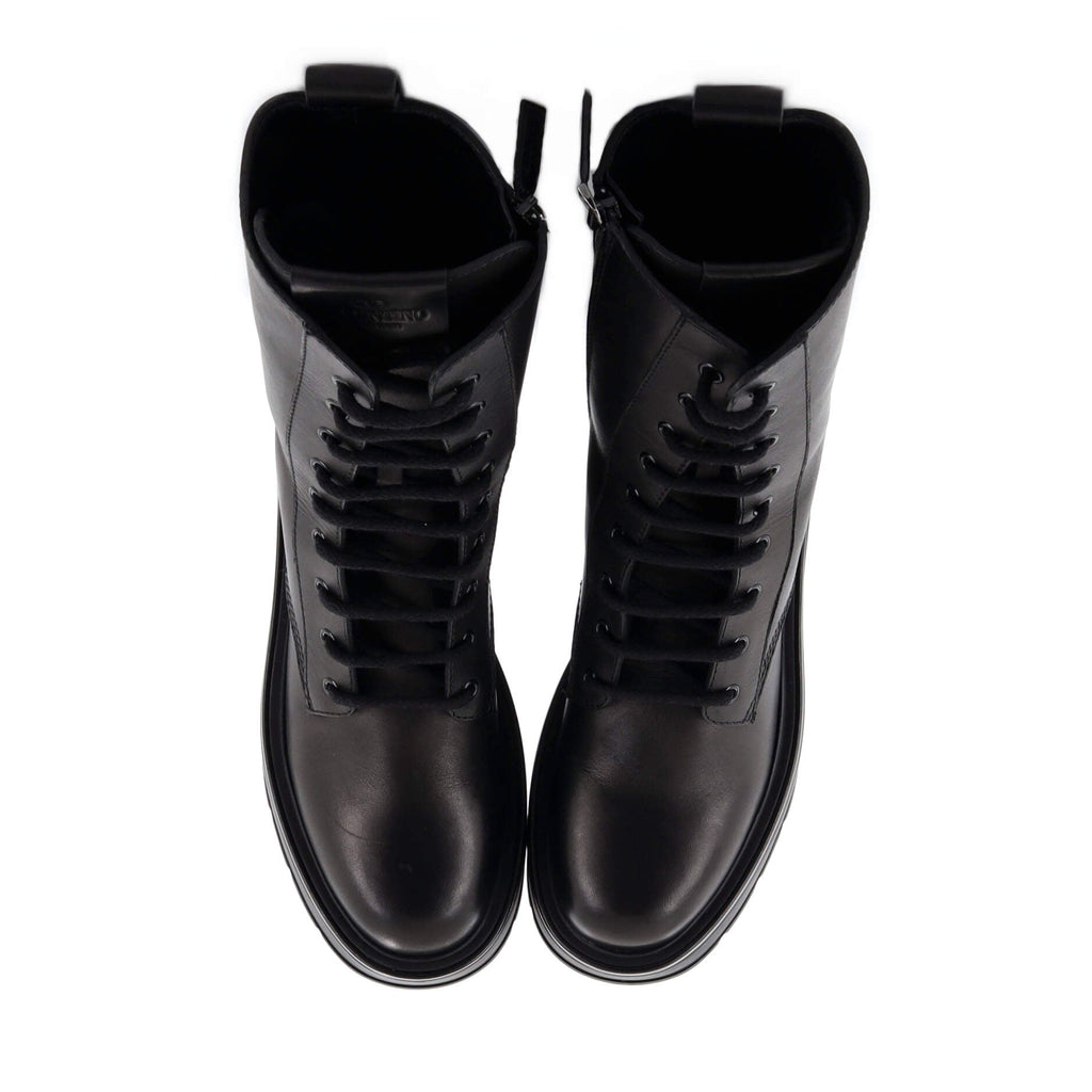 Women's VLogo Uniqueform Platform Boots Leather
