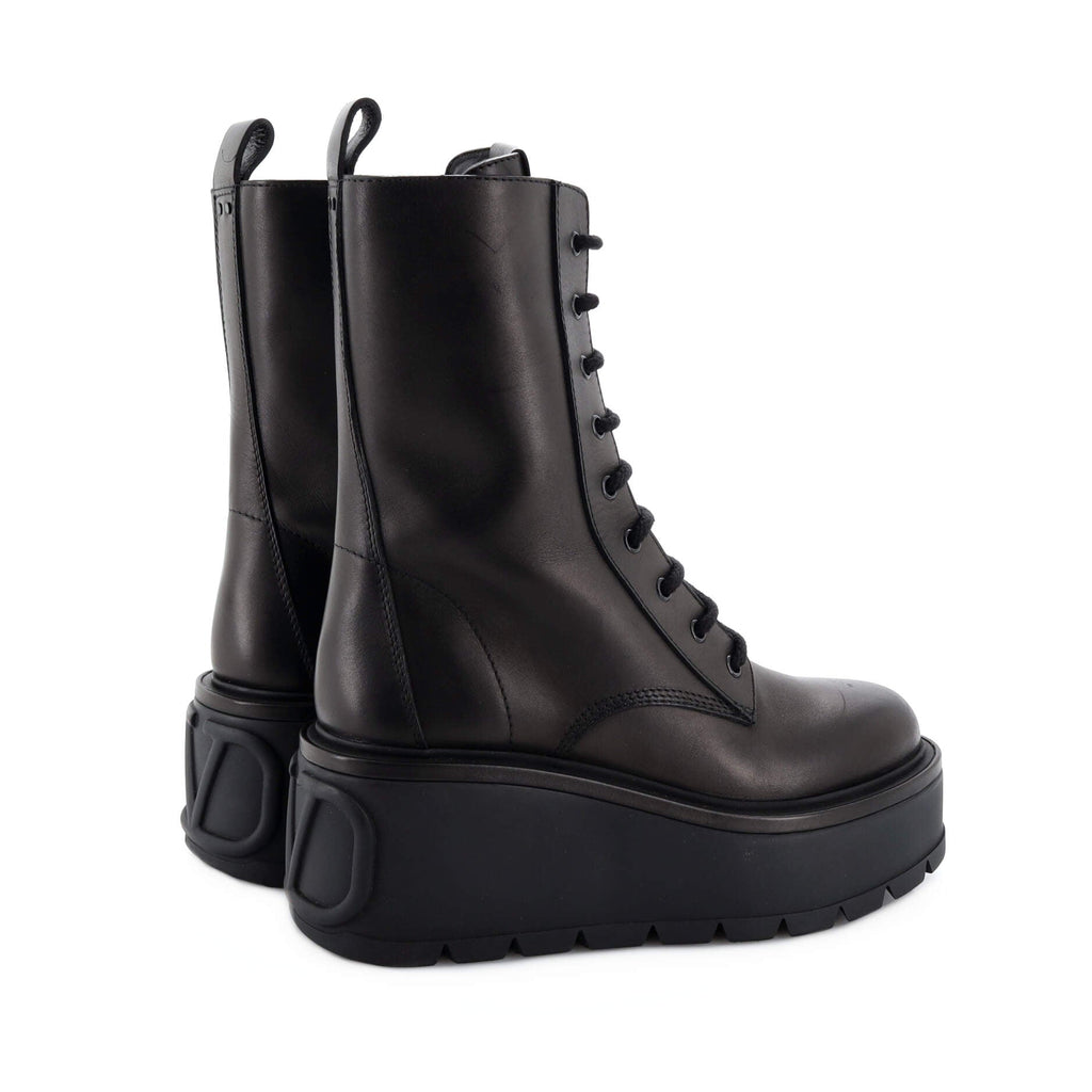 Women's VLogo Uniqueform Platform Boots Leather