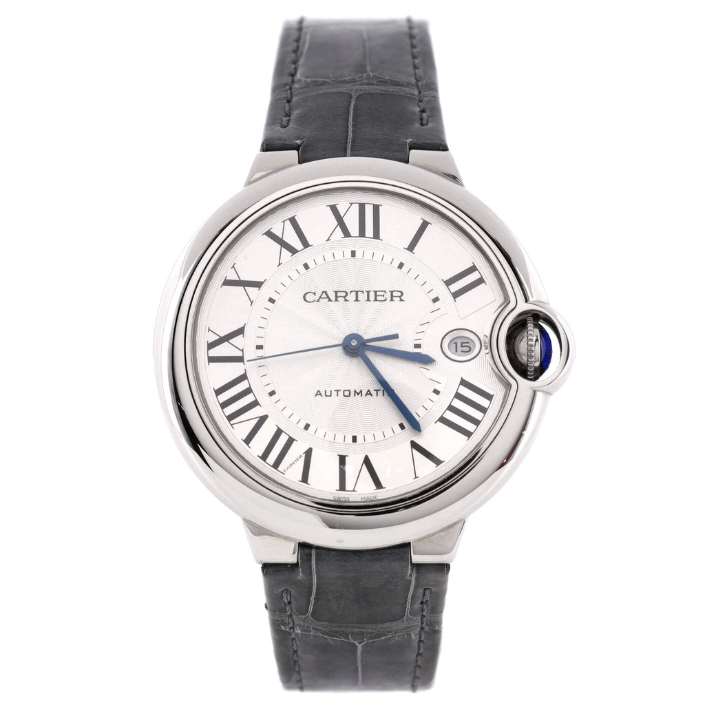 Ballon Bleu de Cartier Automatic Watch Stainless Steel and Alligator 40