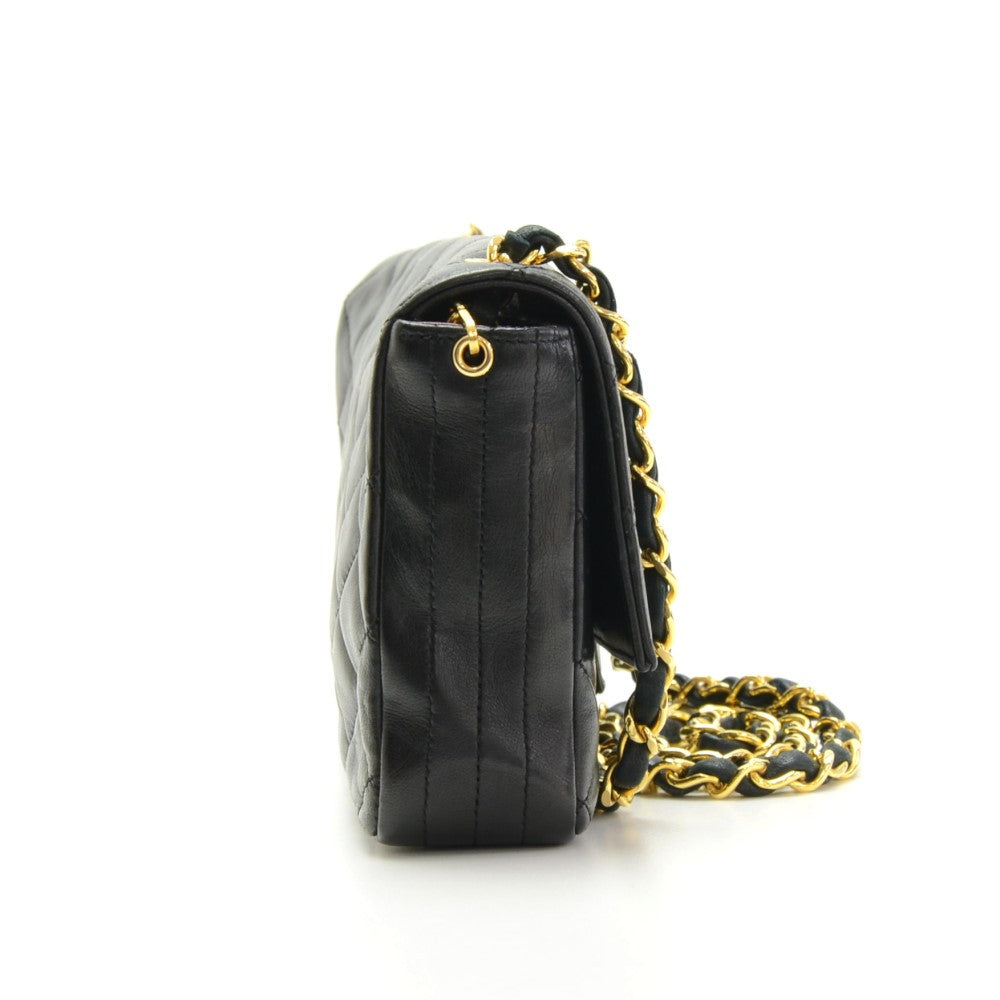 Chanel Quilted Leather Single Flap Handbag