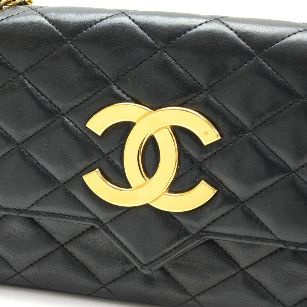 Chanel Quilted Leather Single Flap Handbag