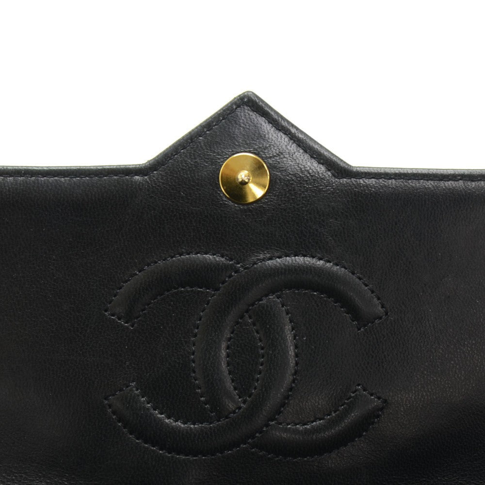 Chanel Quilted Leather Single Flap Handbag