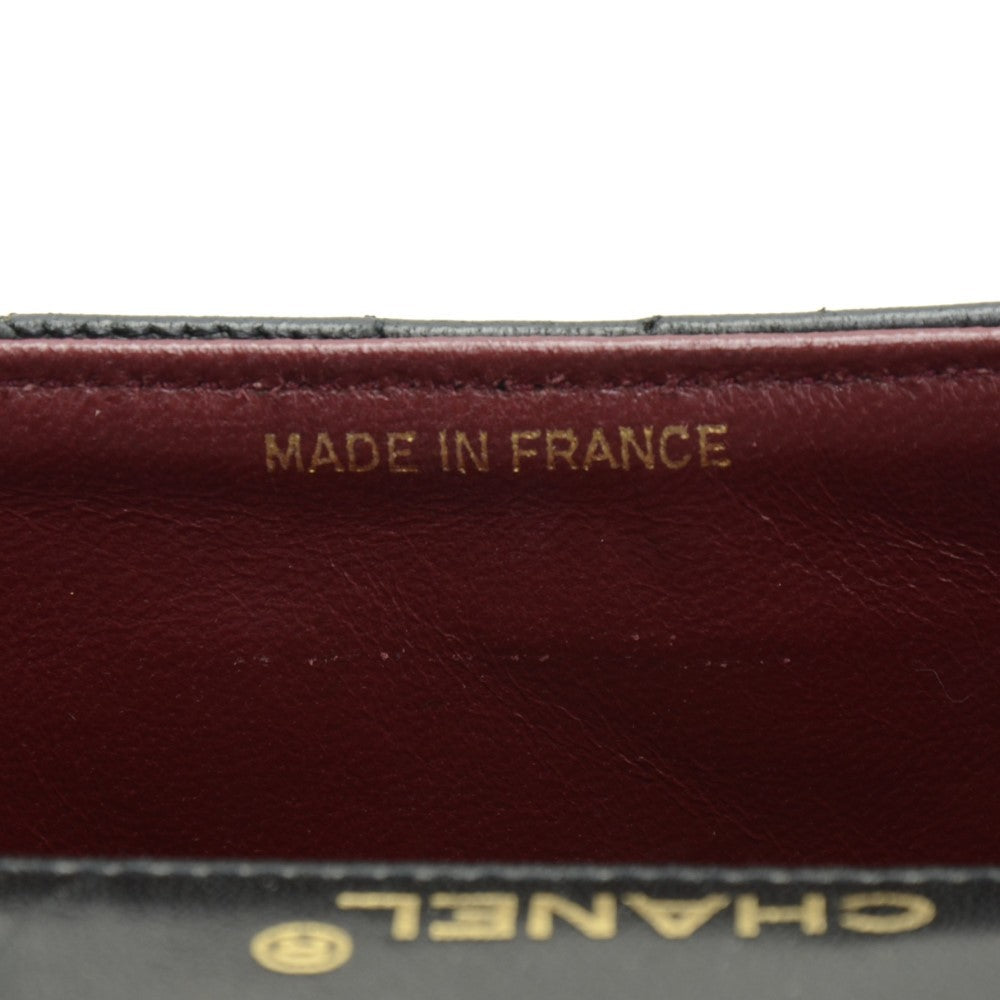 Chanel Quilted Leather Single Flap Handbag