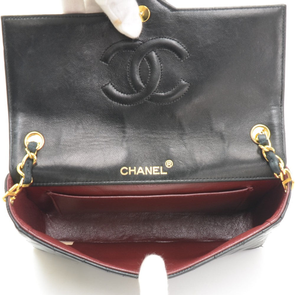 Chanel Quilted Leather Single Flap Handbag